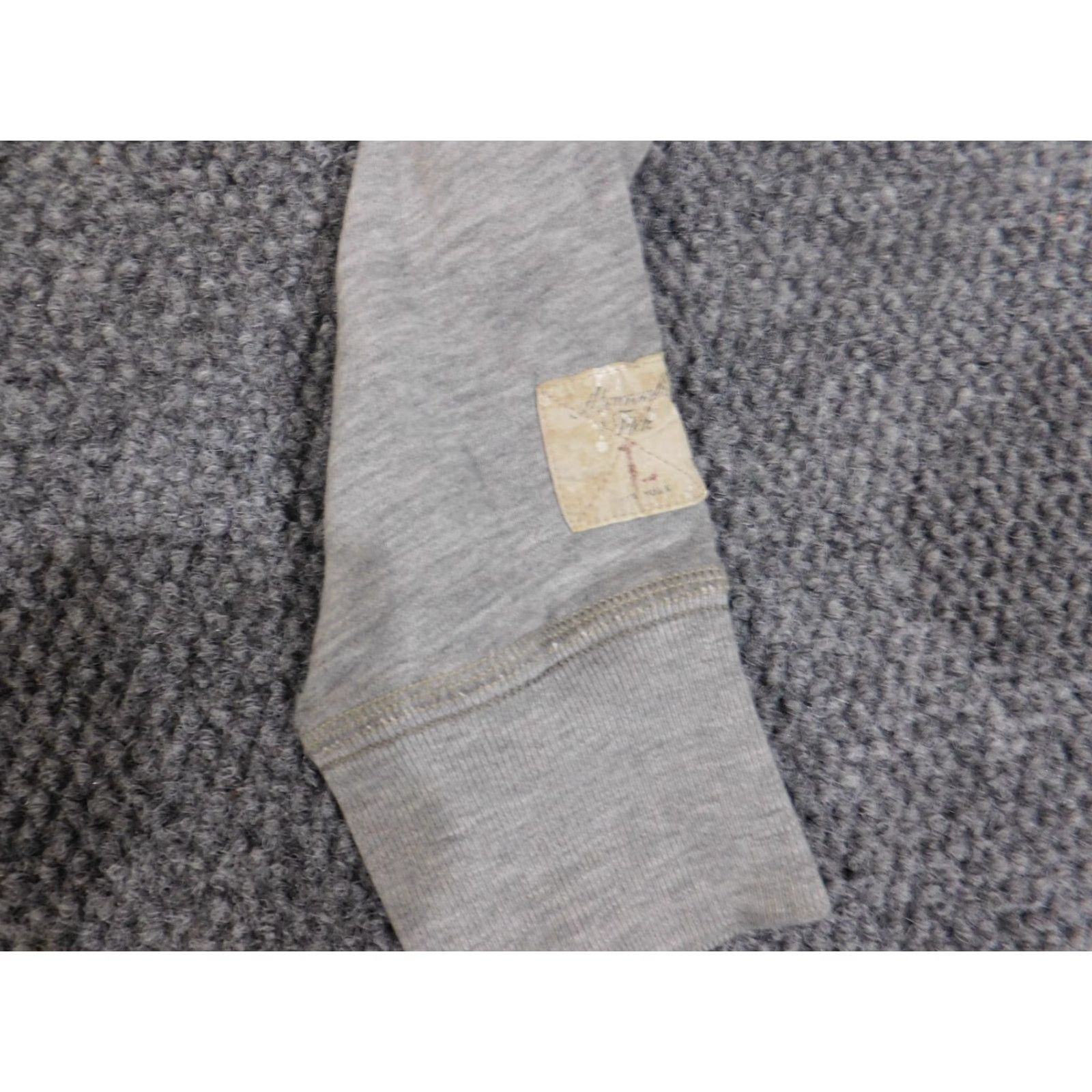Abercrombie & Fitch VINTAGE Abercrombie & Fitch Hoodie Women Large Pullover Gray Embroidered Logo Size L / US 10 / IT 46 - 6 Thumbnail