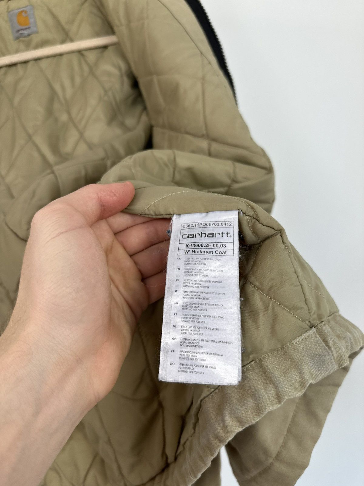 Carhartt Vintage Carhartt Women's Y2K Outdoor Hickman Coat Jacket Size S / US 4 / IT 40 - 18 Thumbnail