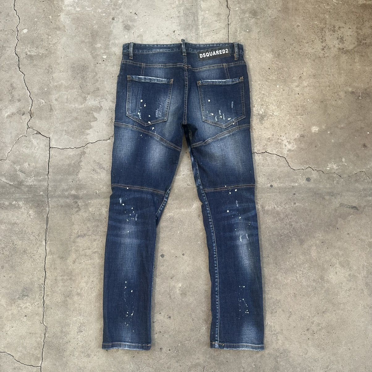Dsquared2 Vintage Dsquared2 2019 Luxury Denim Jeans Made In Italy Size US 34 / EU 50 - 8 Thumbnail
