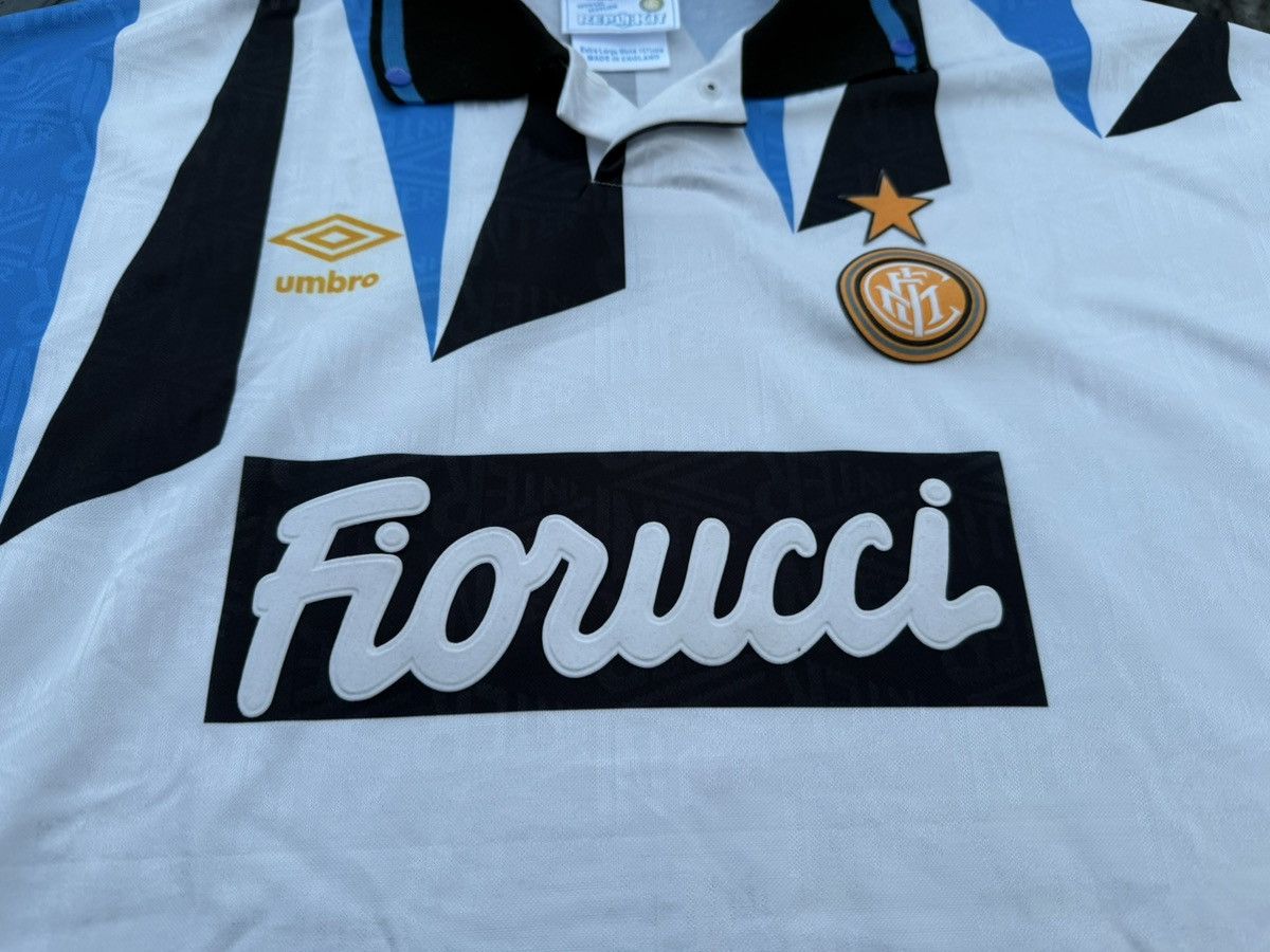 Umbro × Vintage Umbro Inter Milan Vintage Soccer Jersey 1992/93 Away Size US XL / EU 56 / 4 - 3 Thumbnail