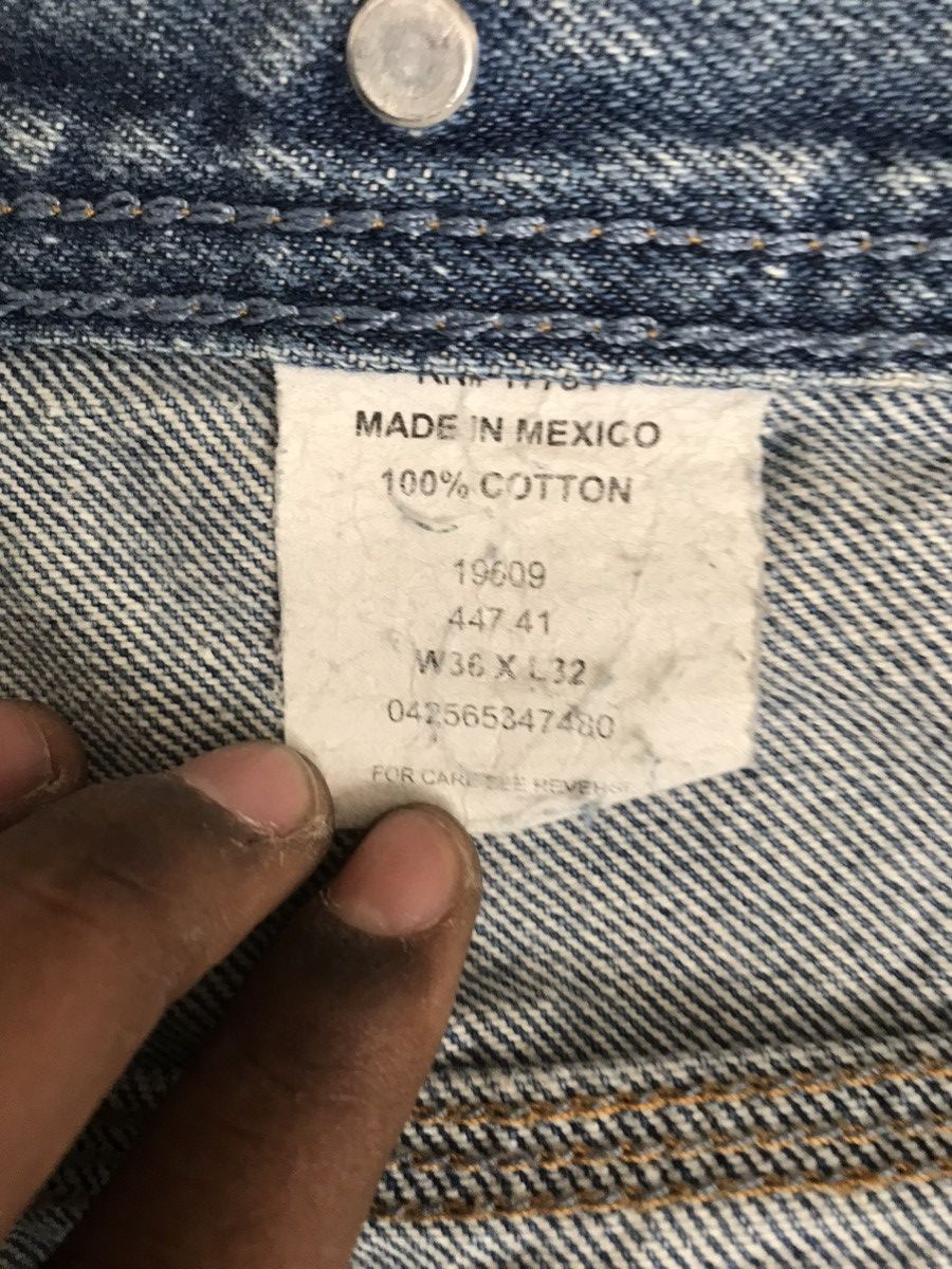 Vintage Vintage key double knee denim Size US 35 - 6 Thumbnail