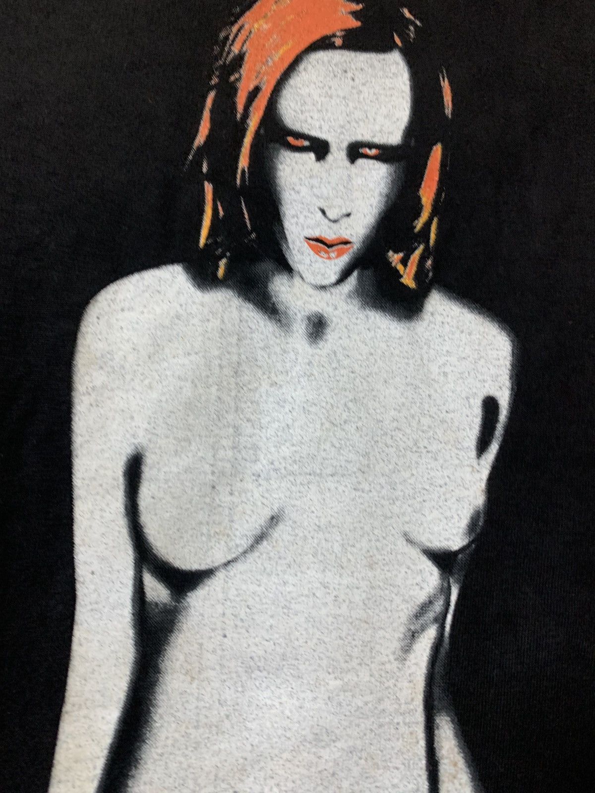 Band Tees Vintage marilyn manson shirt Size US S / EU 44-46 / 1 - 1 Thumbnail