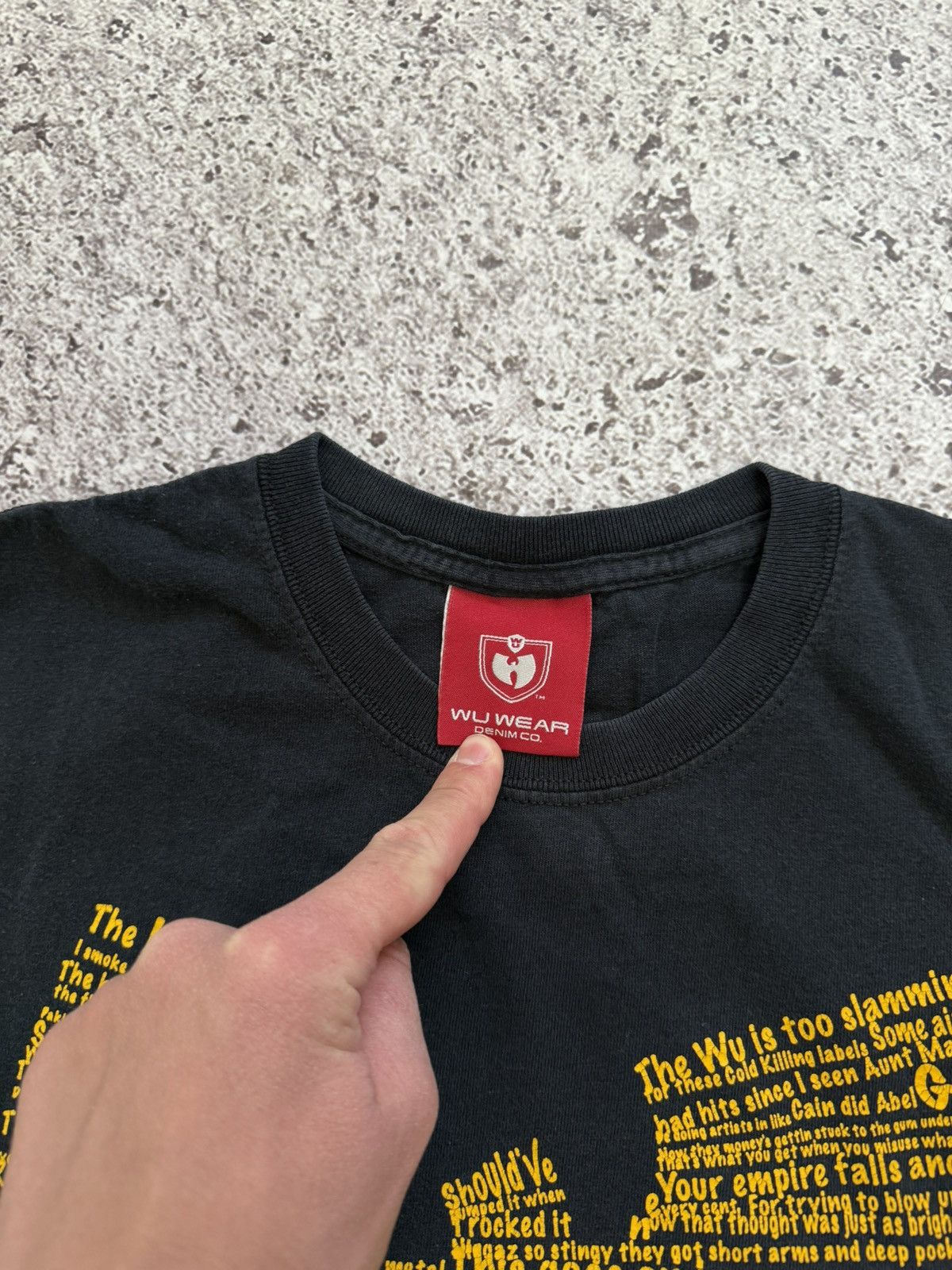 Wu-Tang Clan Vintage Wu-Tang Protect Ya Neck 1995 Retro T-Shirt Y2K Hype Size US M / EU 48-50 / 2 - 9 Thumbnail