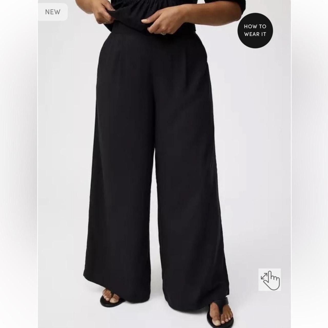 Torrid Nwt Torrid Black Wide Leg Size 42" / US 20 - 1 Thumbnail