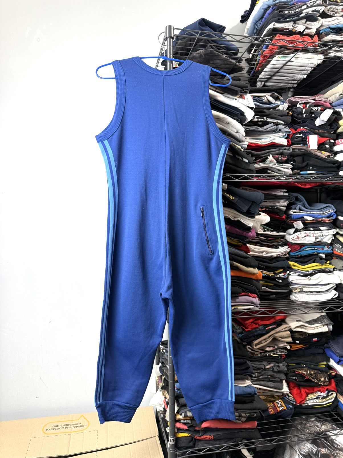 Adidas Rare! Vintage Adidas Cycle Pants Jersey T Shirt Overalls Size US 40 / EU 56 - 2 Thumbnail