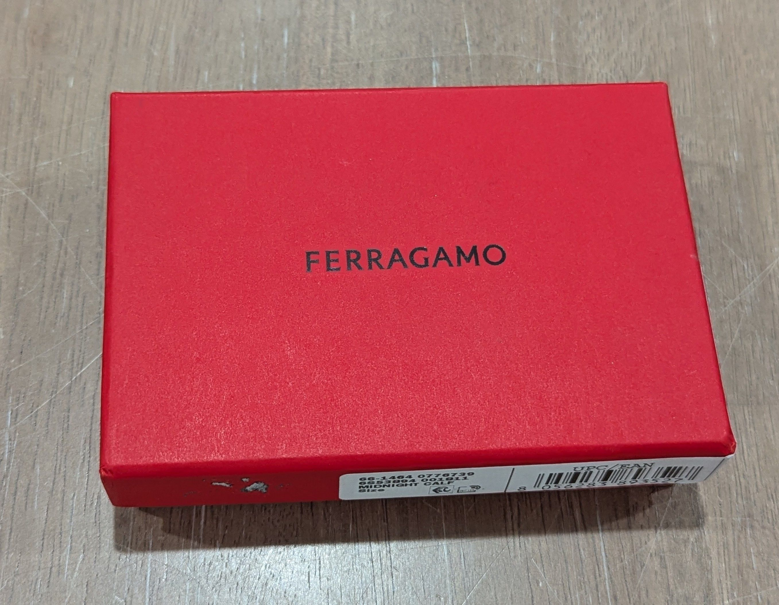 Salvatore Ferragamo Salvatore Ferragamo Venna Logo Leather Card Case Card Holder Size ONE SIZE - 4 Thumbnail