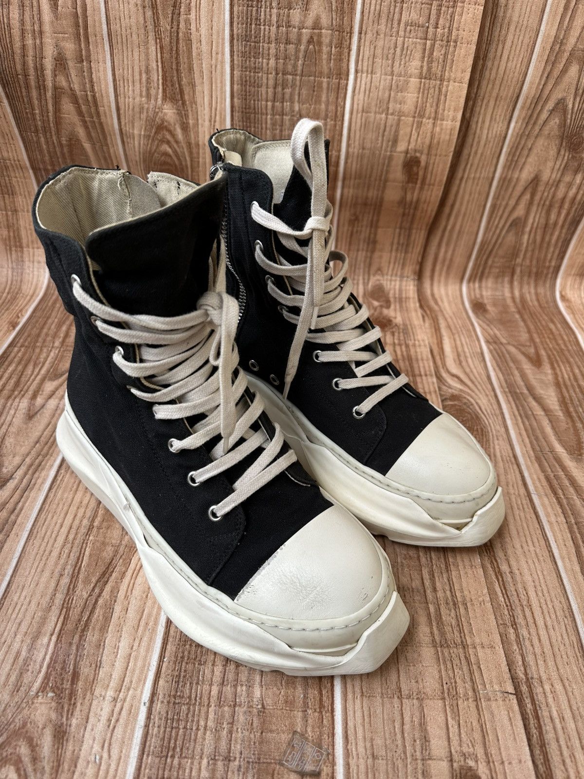 Rick Owens Drkshdw Abstract Pentagram Ramones Black Milk
