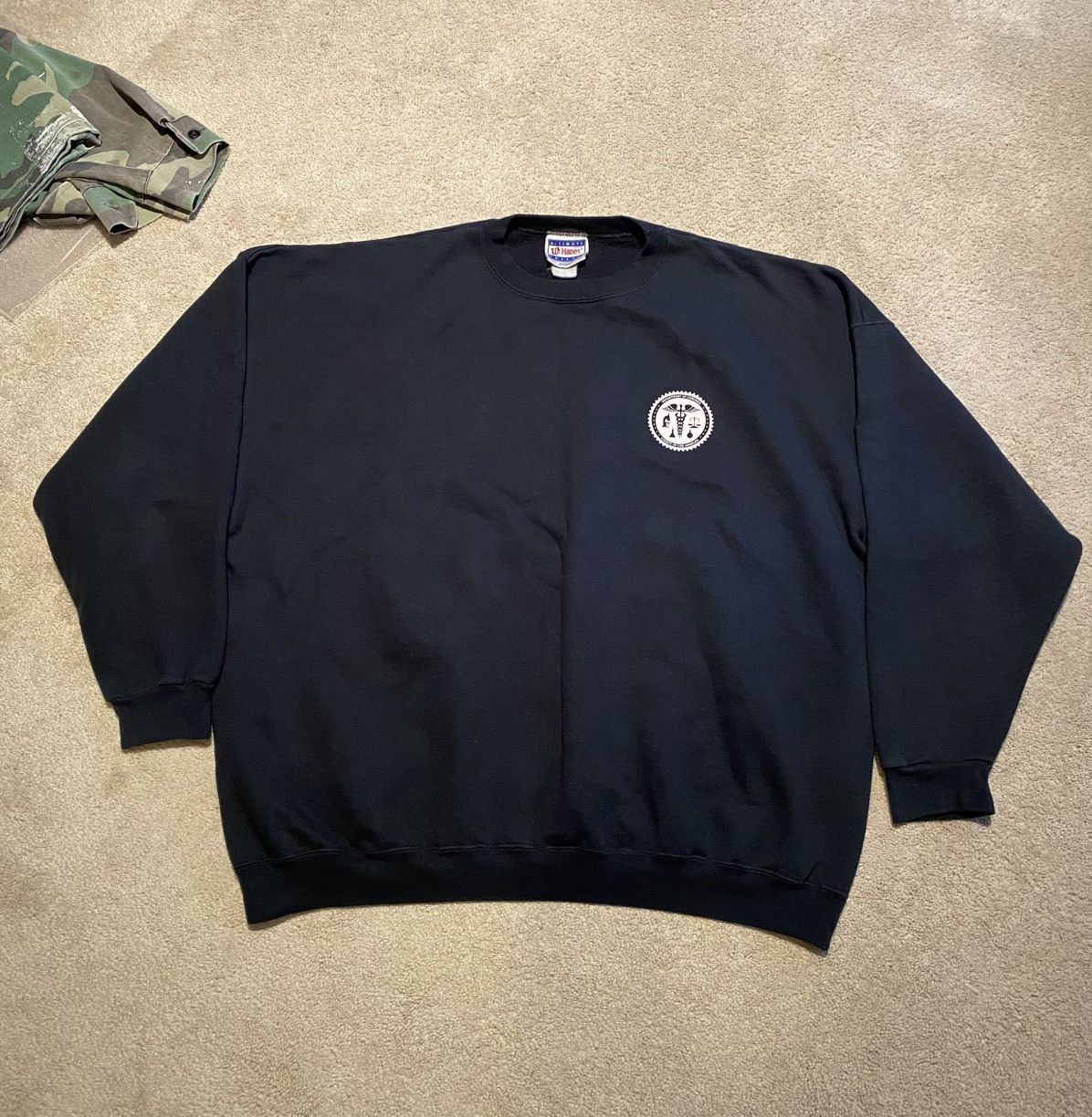 Vintage Los angeles dept. of coroner sweatshirt Size US XL / EU 56 / 4 - 2 Thumbnail