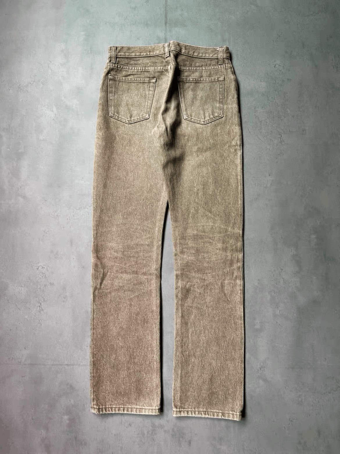 Helmut Lang Helmut Land Classic Cut Mud Wash Denim-2507 Size US 29 - 1 Thumbnail