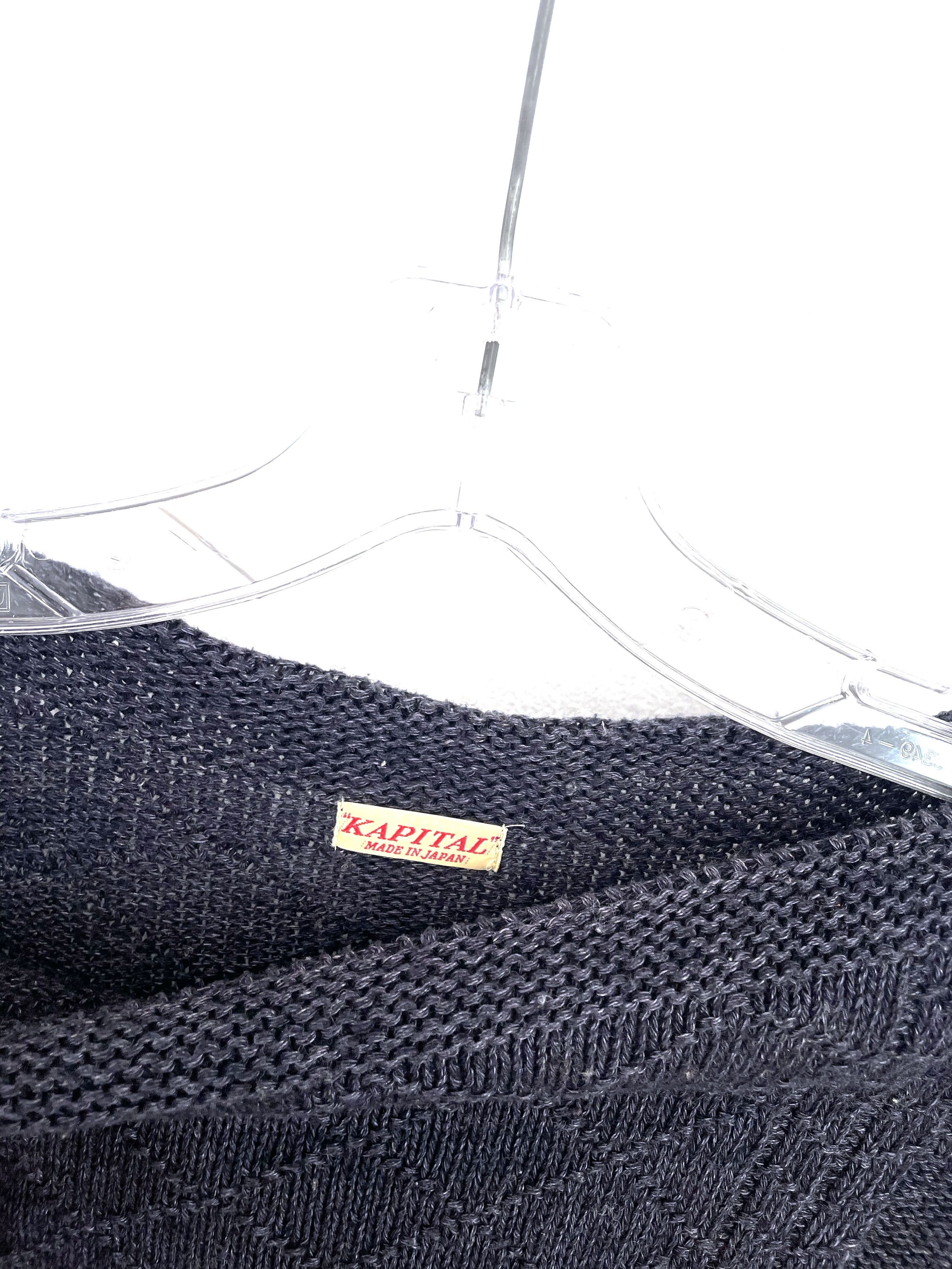 Kapital Cropped Cableknit Sweater Size US S / EU 44-46 / 1 - 3 Thumbnail