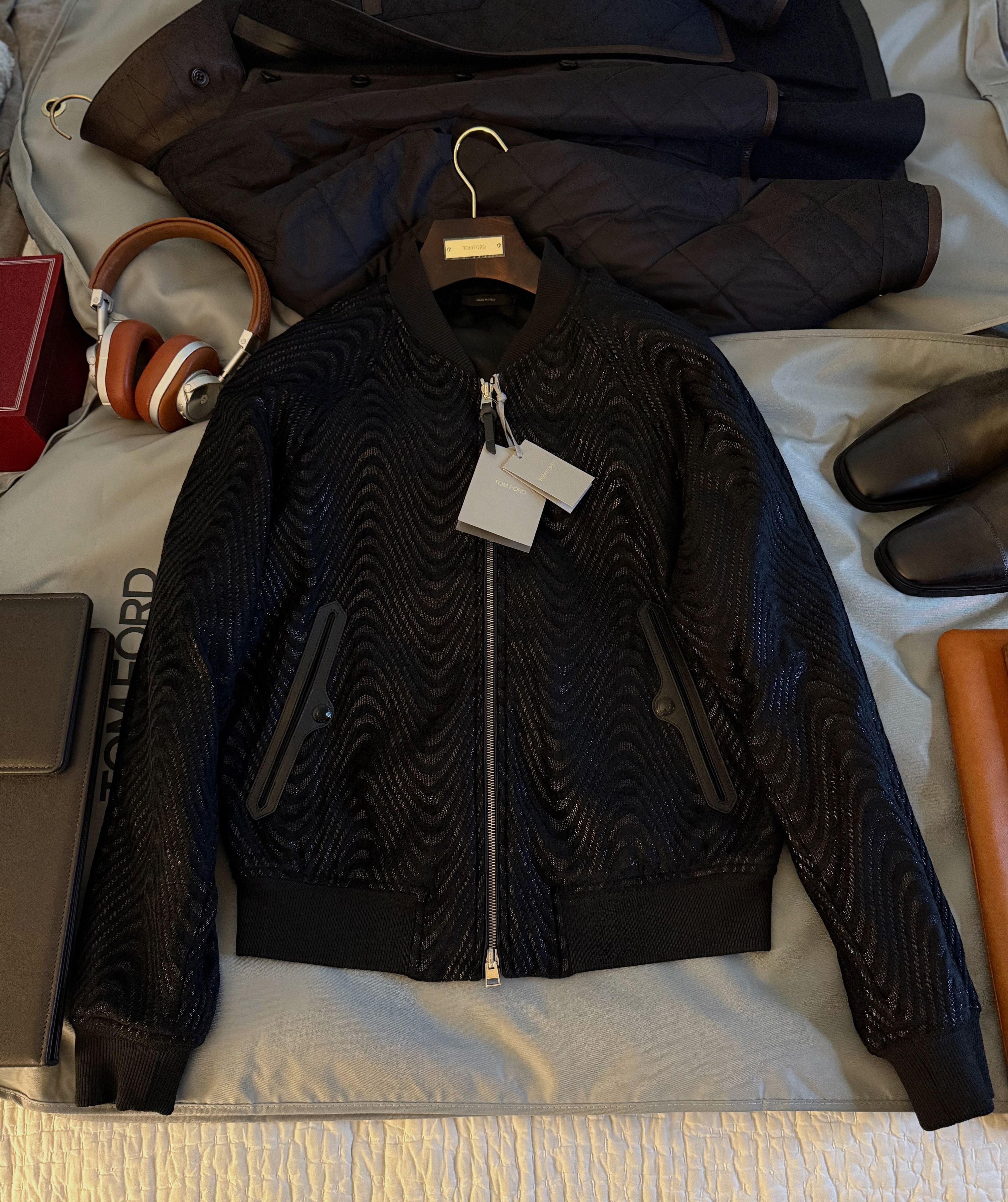 Tom Ford Best Dressed NWT Rare $4K w/tax TOM FORD Jacquard Bomber Size US M / EU 48-50 / 2 - 2 Thumbnail
