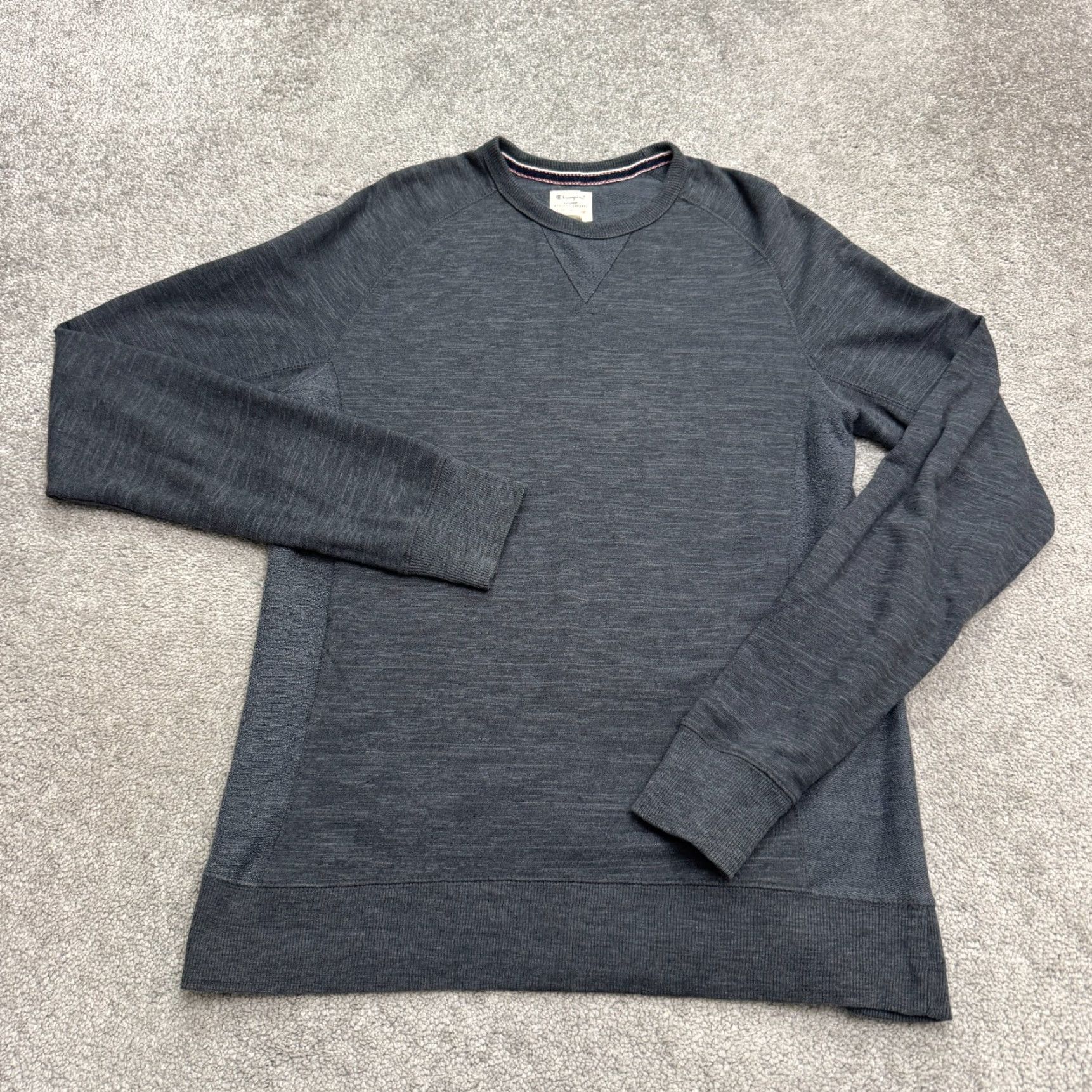 Champion Champion Sweatshirt Mens Pullover Shirt M Gray Raglan Sleeve Activewear Size US M / EU 48-50 / 2 - 2 Thumbnail