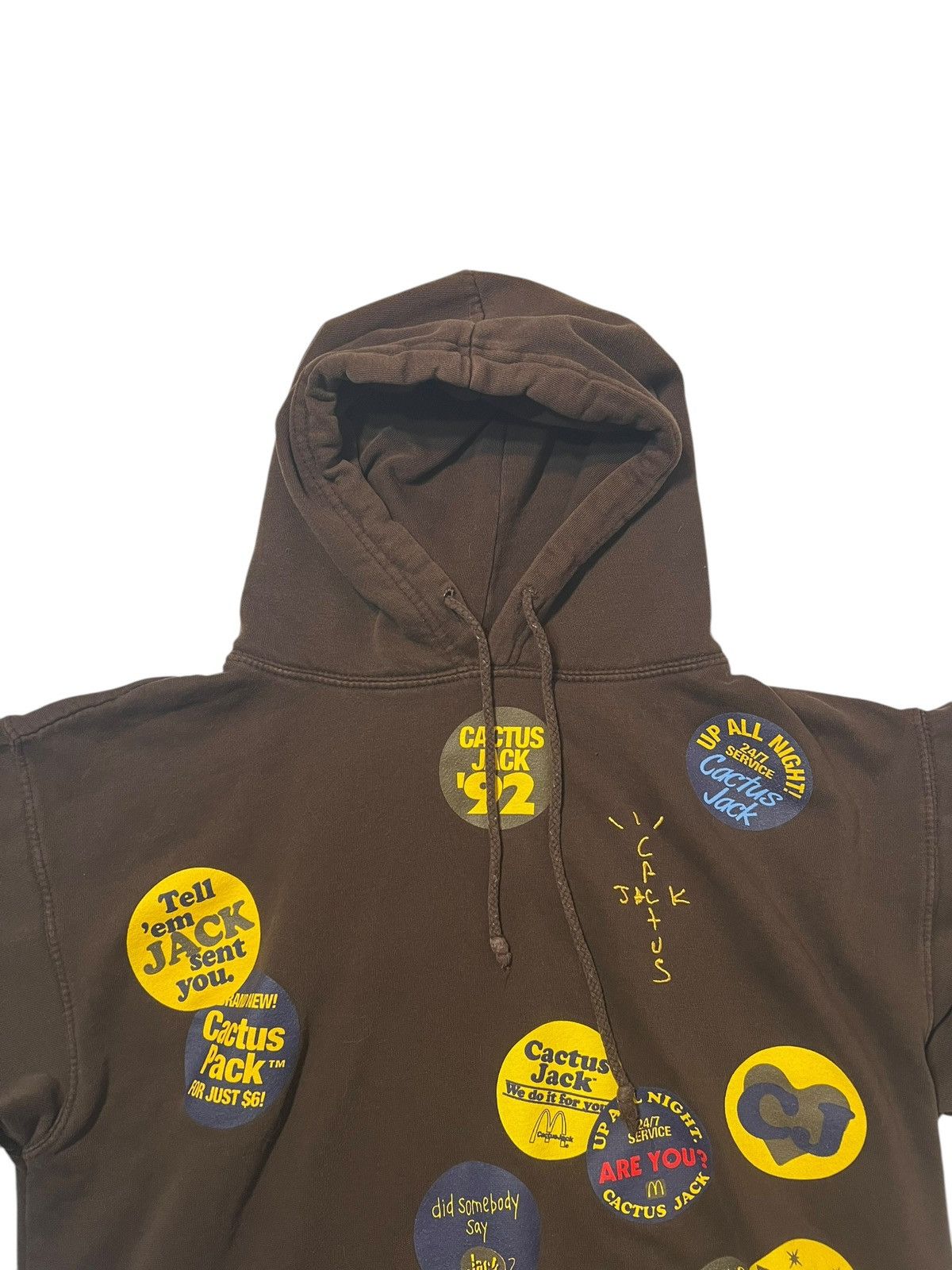 Travis Scott Travis Scott x Mcdonalds Sticker Bomb Hoodie Size US M / EU 48-50 / 2 - 5 Thumbnail