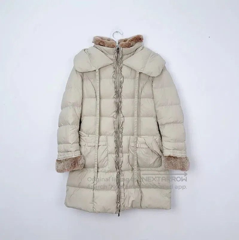 Max Mara MaxMara Beige Women's Puffer Coat Size S . Size S / US 4 / IT 40 - 1 Thumbnail