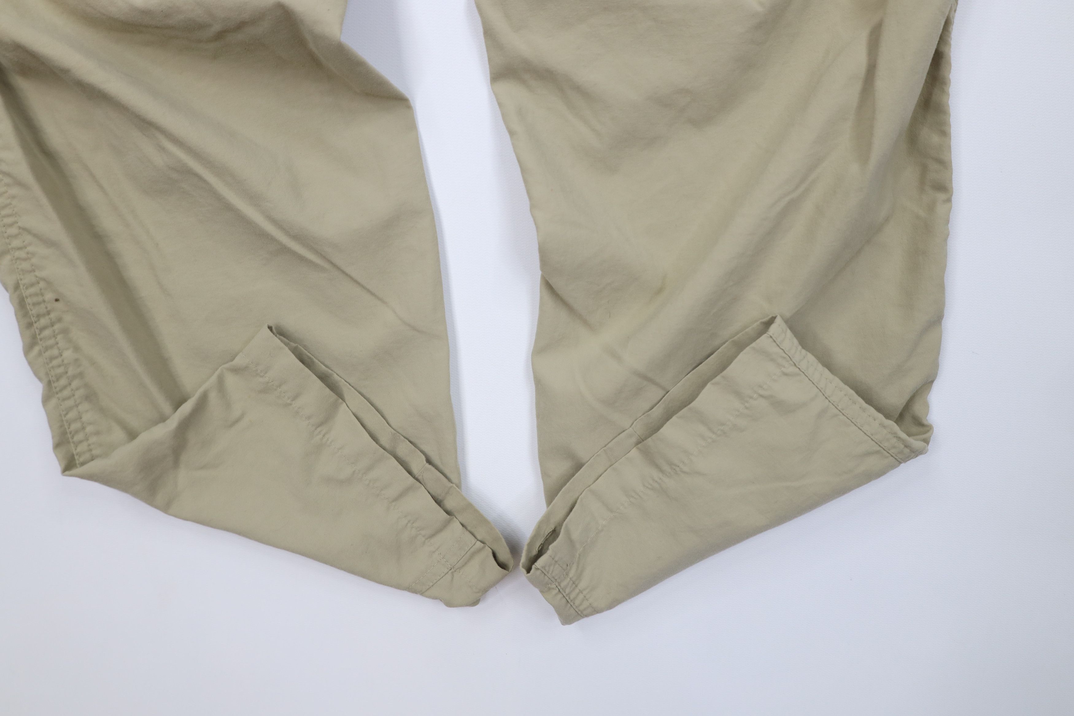 Patagonia Vintage 90s Patagonia Spell Out Belted Cargo Pants Beige Size US 30 / EU 46 - 11 Thumbnail