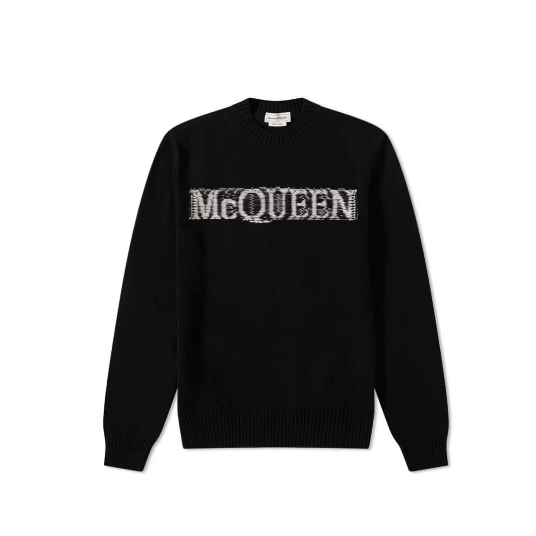 Alexander McQueen o1y1024 Sweater in Black Size US XL / EU 56 / 4 - 1 Thumbnail