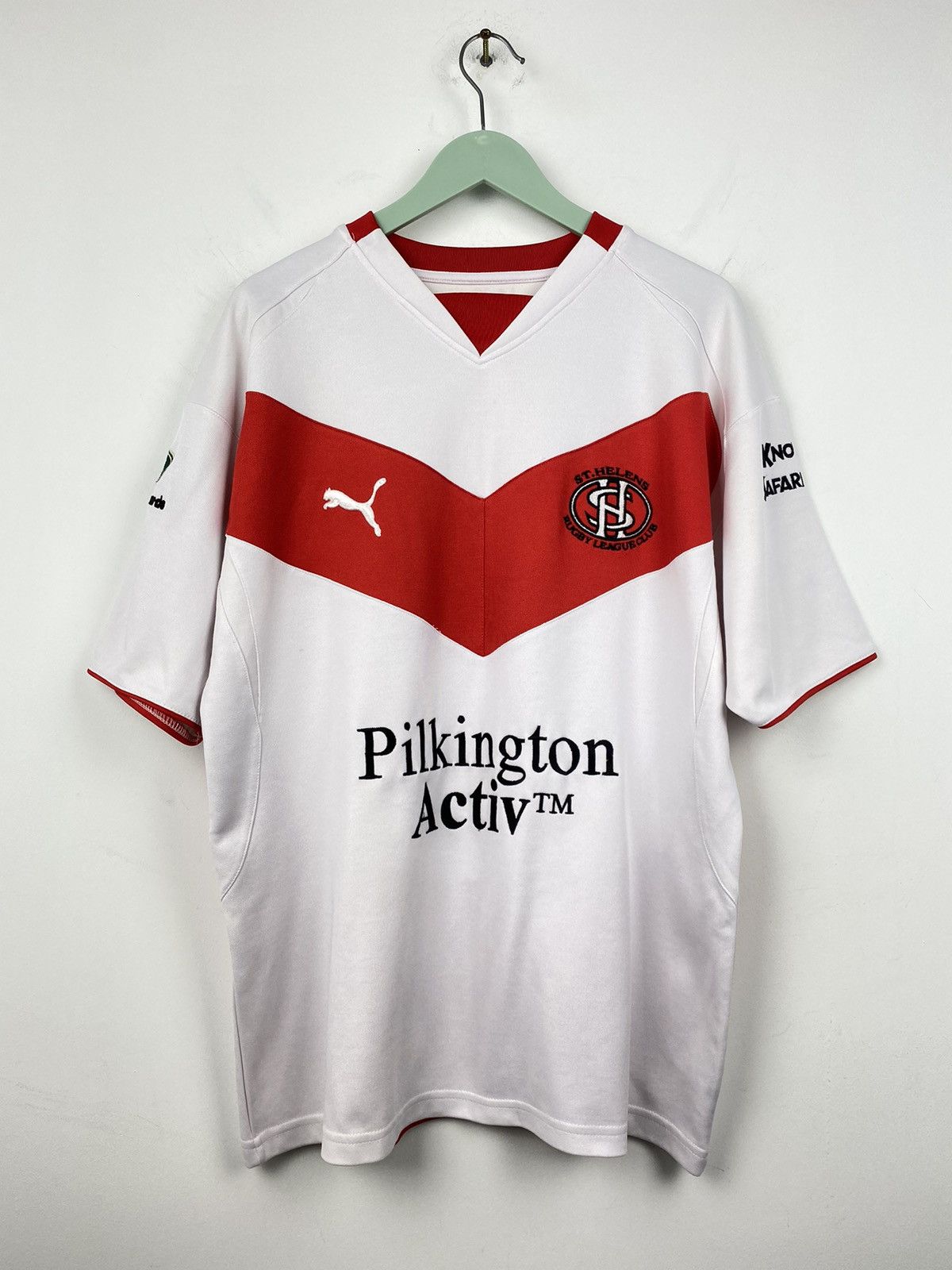 Puma Vintage ST Helens 2007 2008 Puma Rugby Jersey Leeds Kiwis Size US L / EU 52-54 / 3 - 1 Thumbnail
