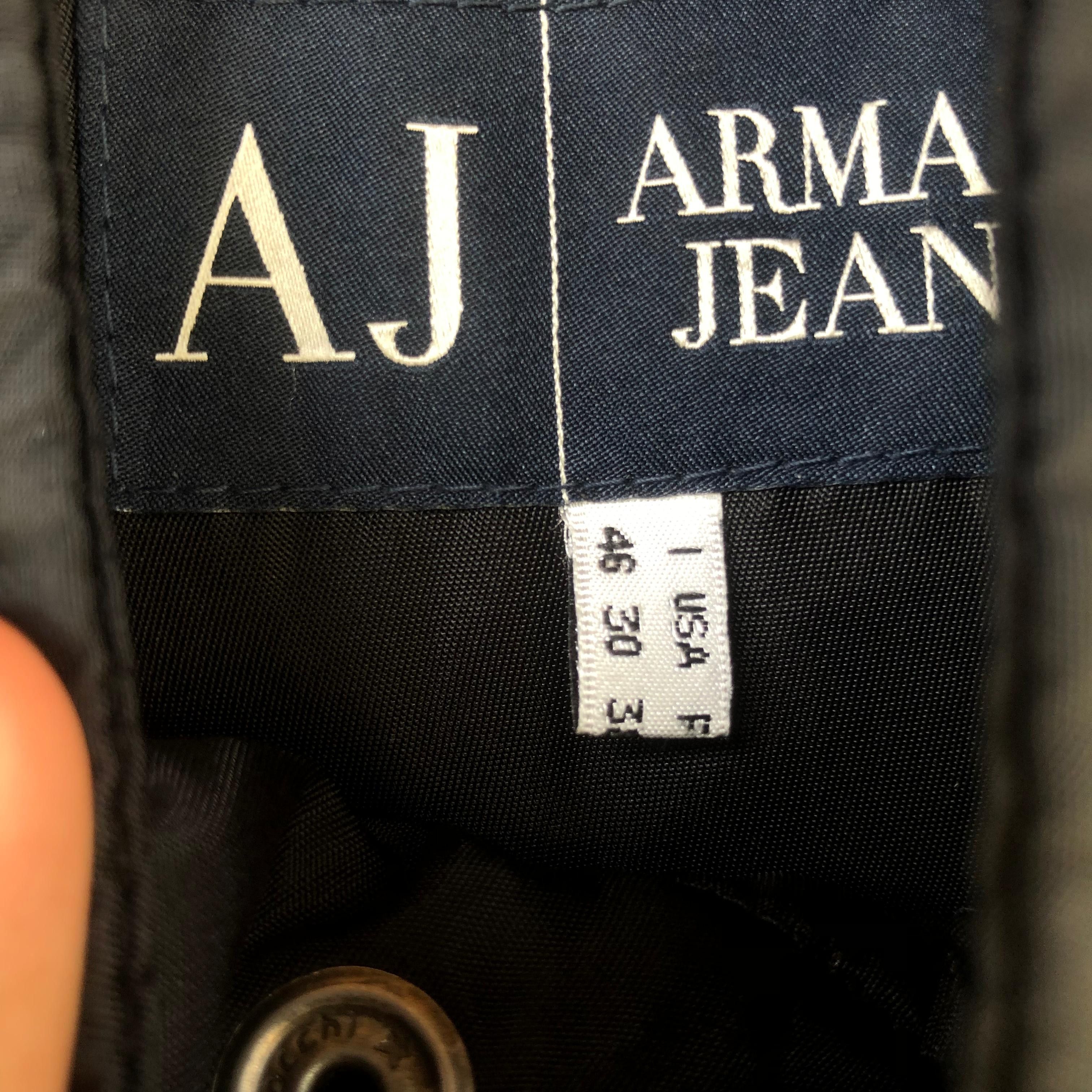 Armani Vintage Armani "Motorcycle" Bomber Jacket Size US M / EU 48-50 / 2 - 4 Thumbnail