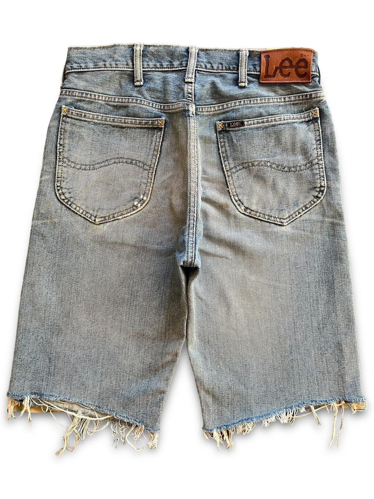Lee Vintage 80s Lee Riders Selvedge Sanforized Baggy Jean Shorts Size US 29 - 3 Thumbnail