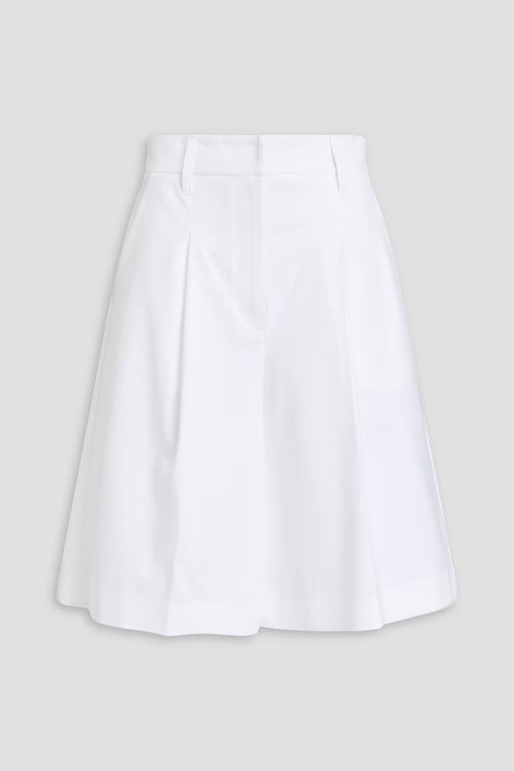 Brunello Cucinelli o1y0725 Short in White Size 32" / US 10 / IT 46 - 1 Thumbnail