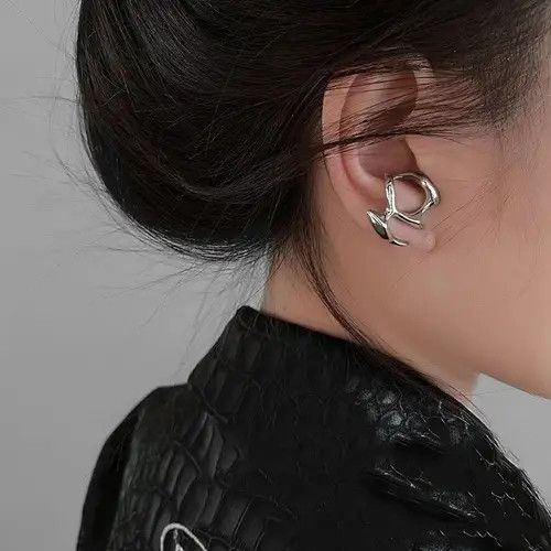 Japanese Brand × Vintage Irregular Liquid Earrings Size ONE SIZE - 4 Thumbnail