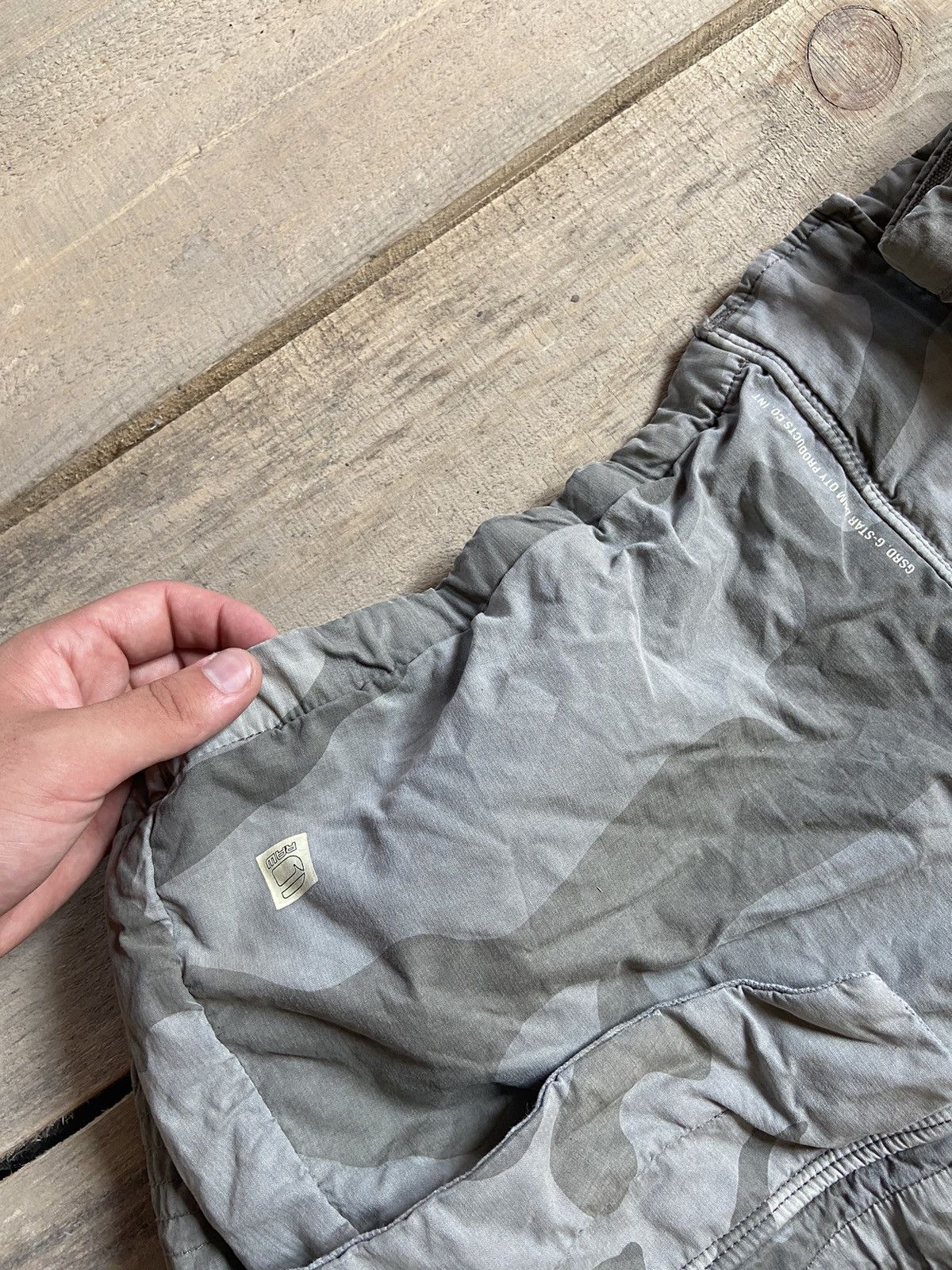 G STAR RAW Camo multi-pocket jacket y2k