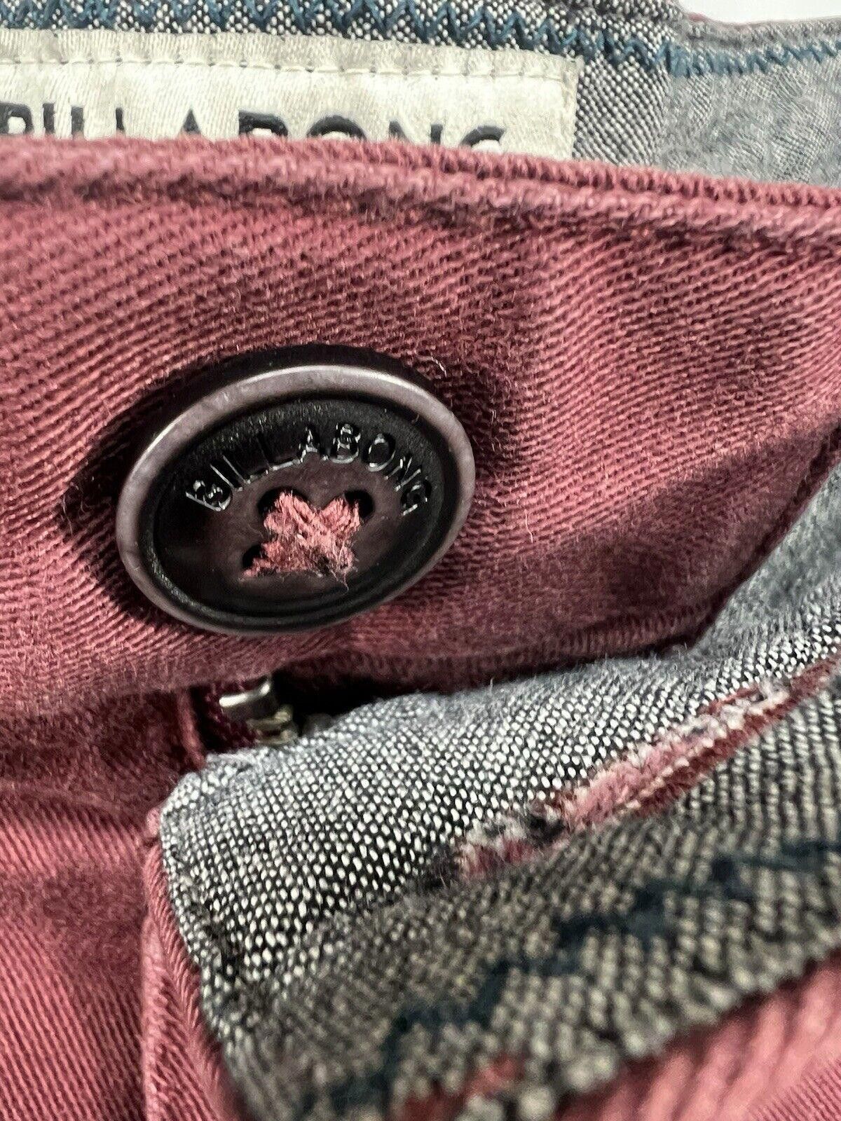 Billabong Billabong Shorts Mens 32 Burgundy Size US 32 / EU 48 - 2 Thumbnail