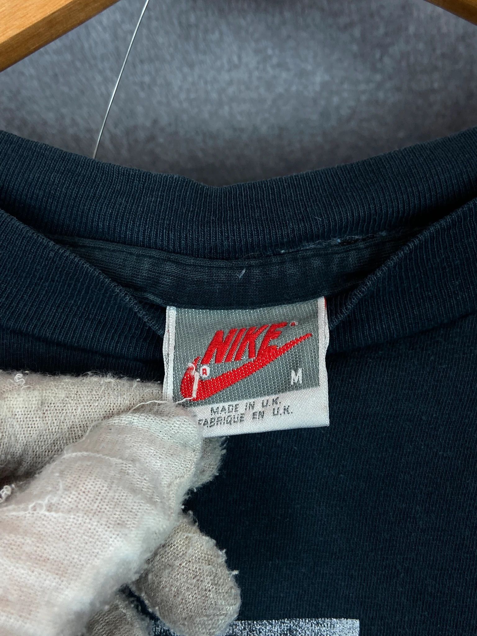 Nike 1987 Jordan Nike Double-Sided Tee – Vintage M Black Size US M / EU 48-50 / 2 - 6 Thumbnail