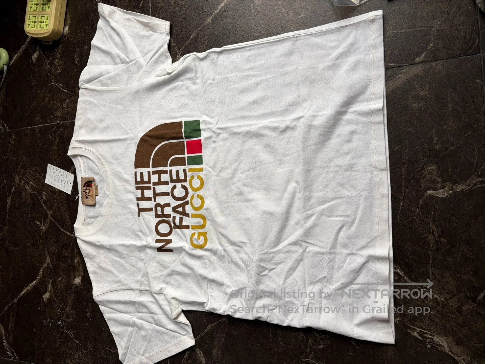 Gucci Gucci x The North Face Logo Print T. Size US S / EU 44-46 / 1 - 1 Thumbnail