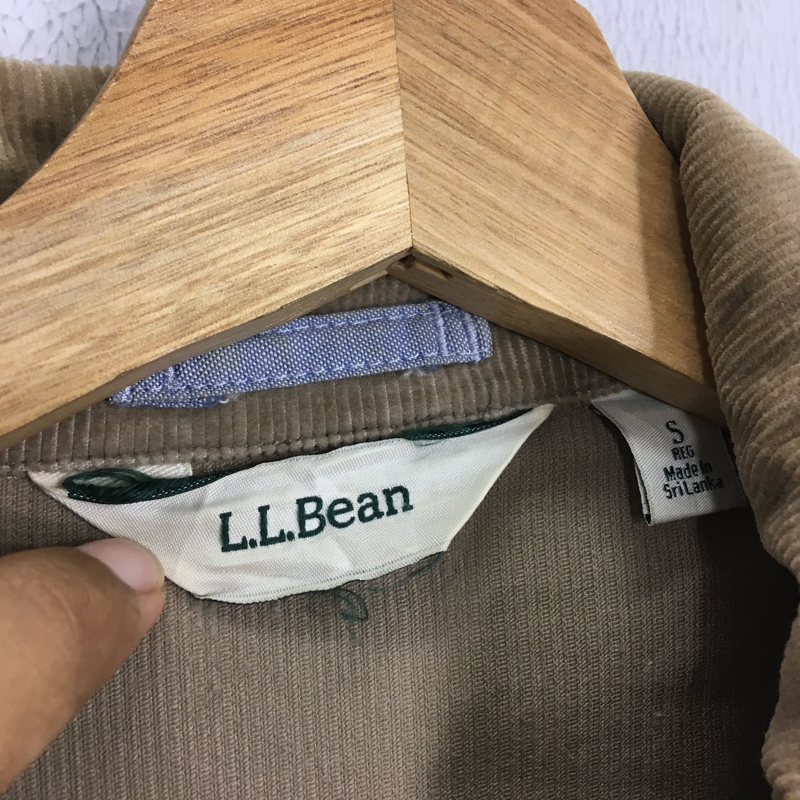 L.L. Bean Vintage LL Bean Brown Corduroy Ladies Jacket Size S / US 4 / IT 40 - 10 Thumbnail