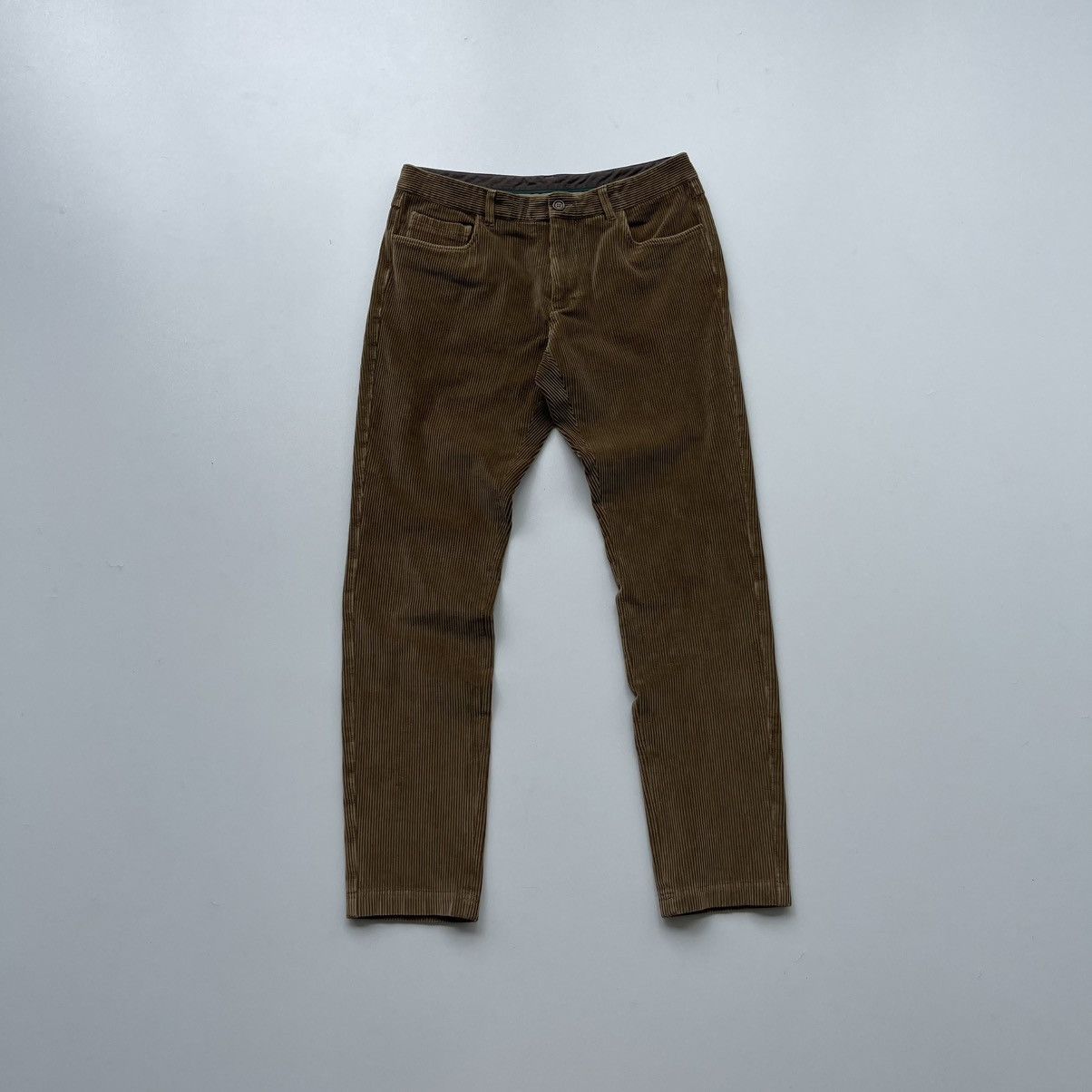 Beretta Beretta Corduroy Duca Visconti Di Modrone Chino Pants Brown Size US 34 / EU 50 - 1 Thumbnail