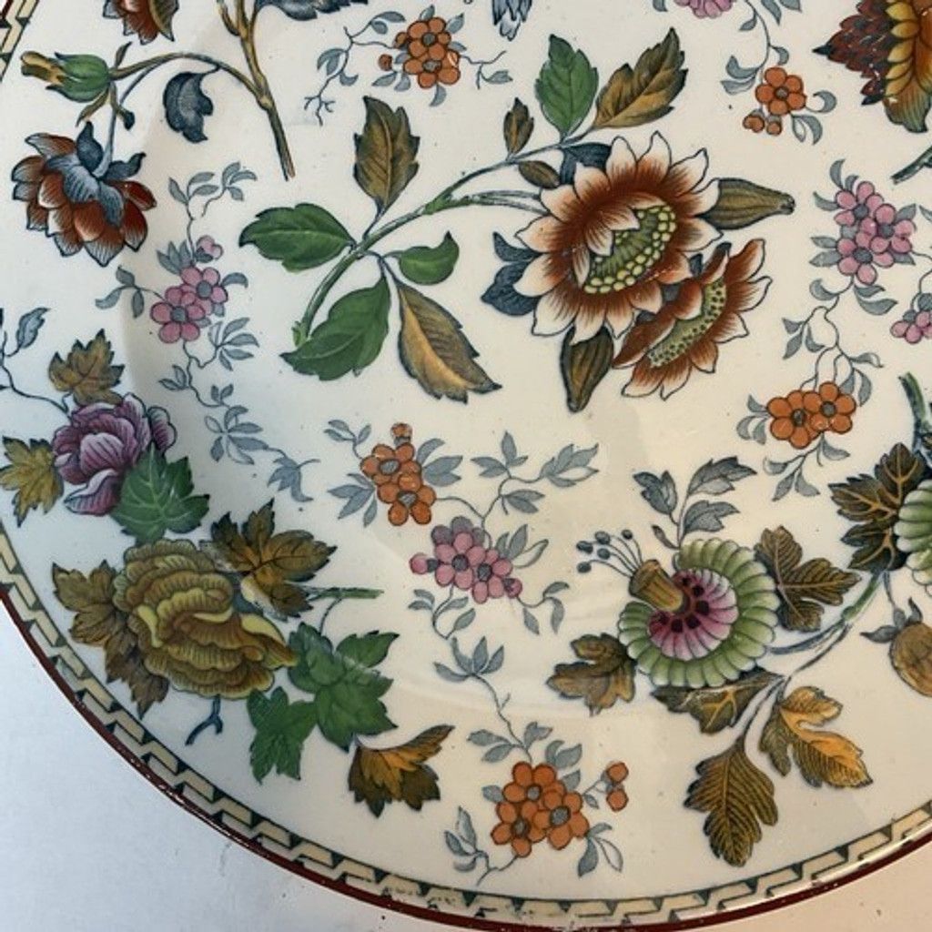 Vivienne Westwood VTG Wedgwood Tonquin Polychrome Floral Early Antique Plate Size ONE SIZE - 10 Thumbnail