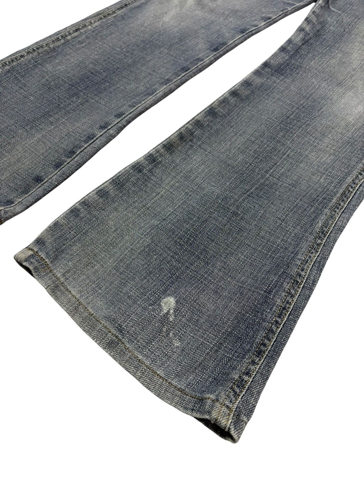 Edwin Vtg Edwin 503 Elastic Bootcut Flared Jeans Size US 28 / EU 44 - 3 Thumbnail