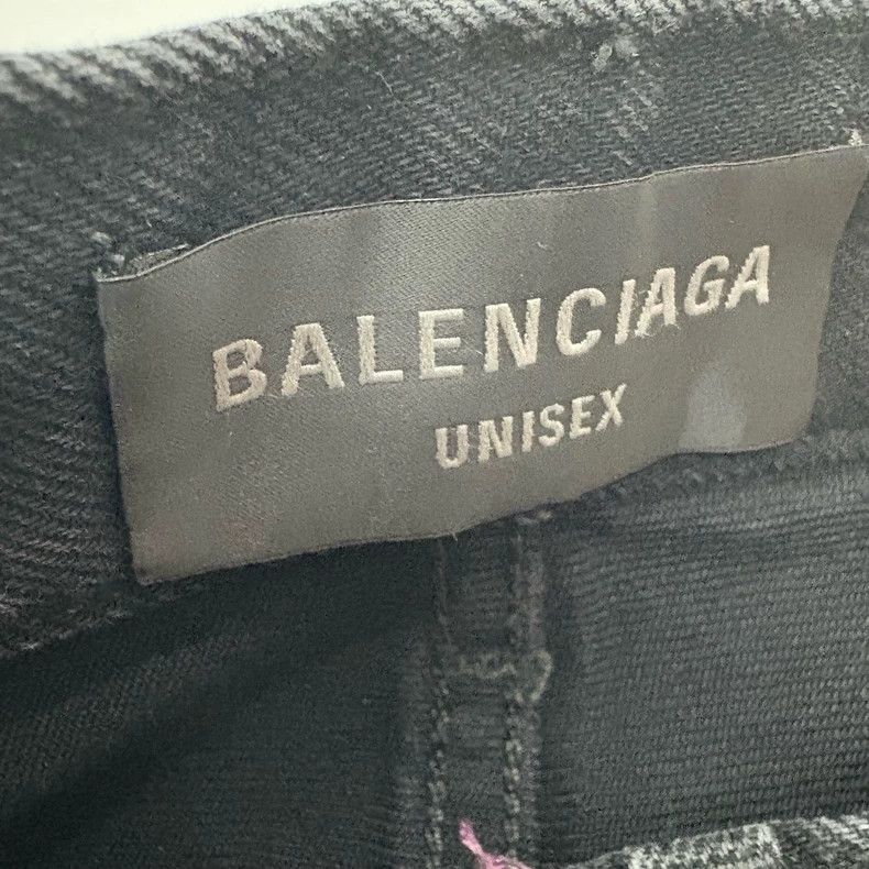 Balenciaga Balenciaga size XS 25 spring drawstring denim pants Size US 27 - 5 Thumbnail