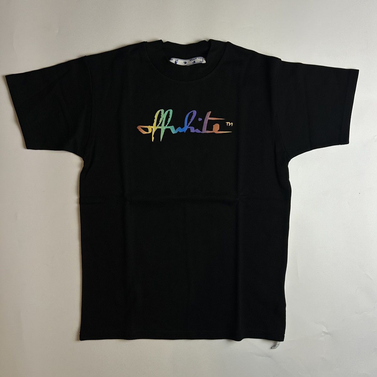Off-White Off-White Rainbow Logo T-shirt Size US XS / EU 42 / 0 - 1 Thumbnail