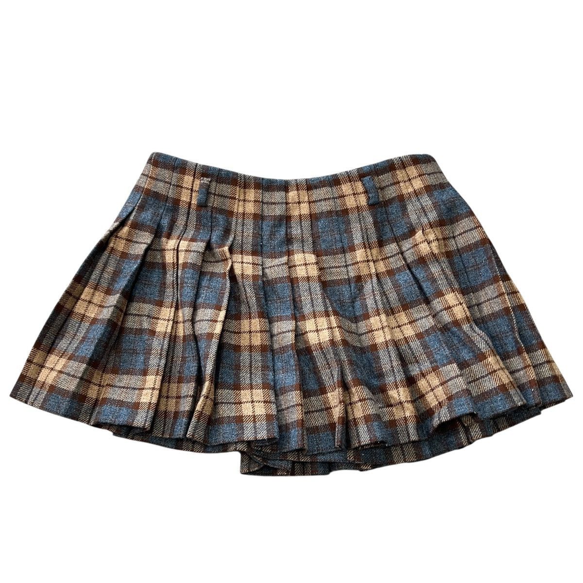 Prada PRADA RAF SIMONS 2024AW Check Wool Twill Shirt & Skirt Setup Size S / US 4 / IT 40 - 25 Thumbnail