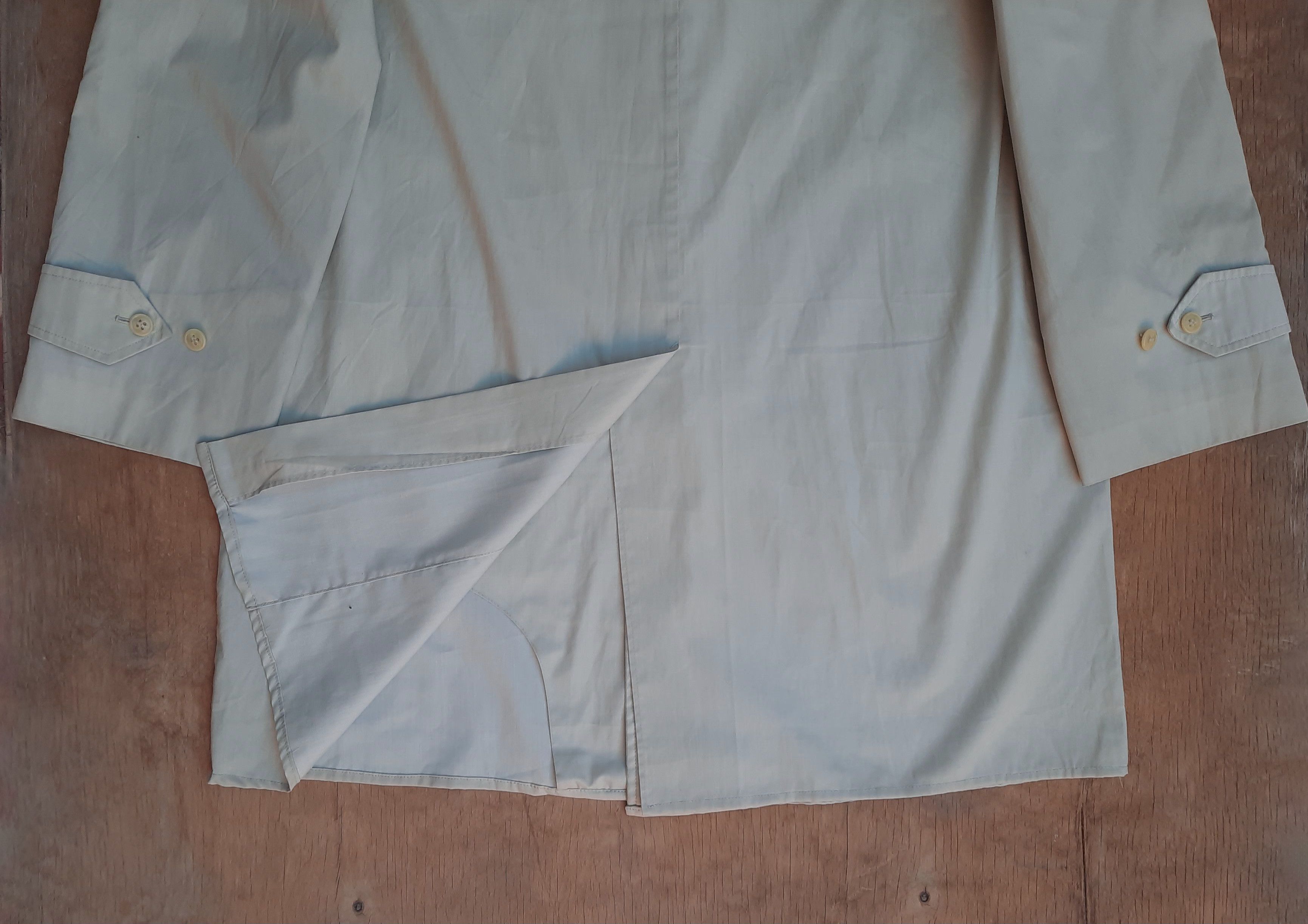 Burberry Vintage 90s Burberry Lightweight Trench Jacket Size M Size US M / EU 48-50 / 2 - 11 Thumbnail