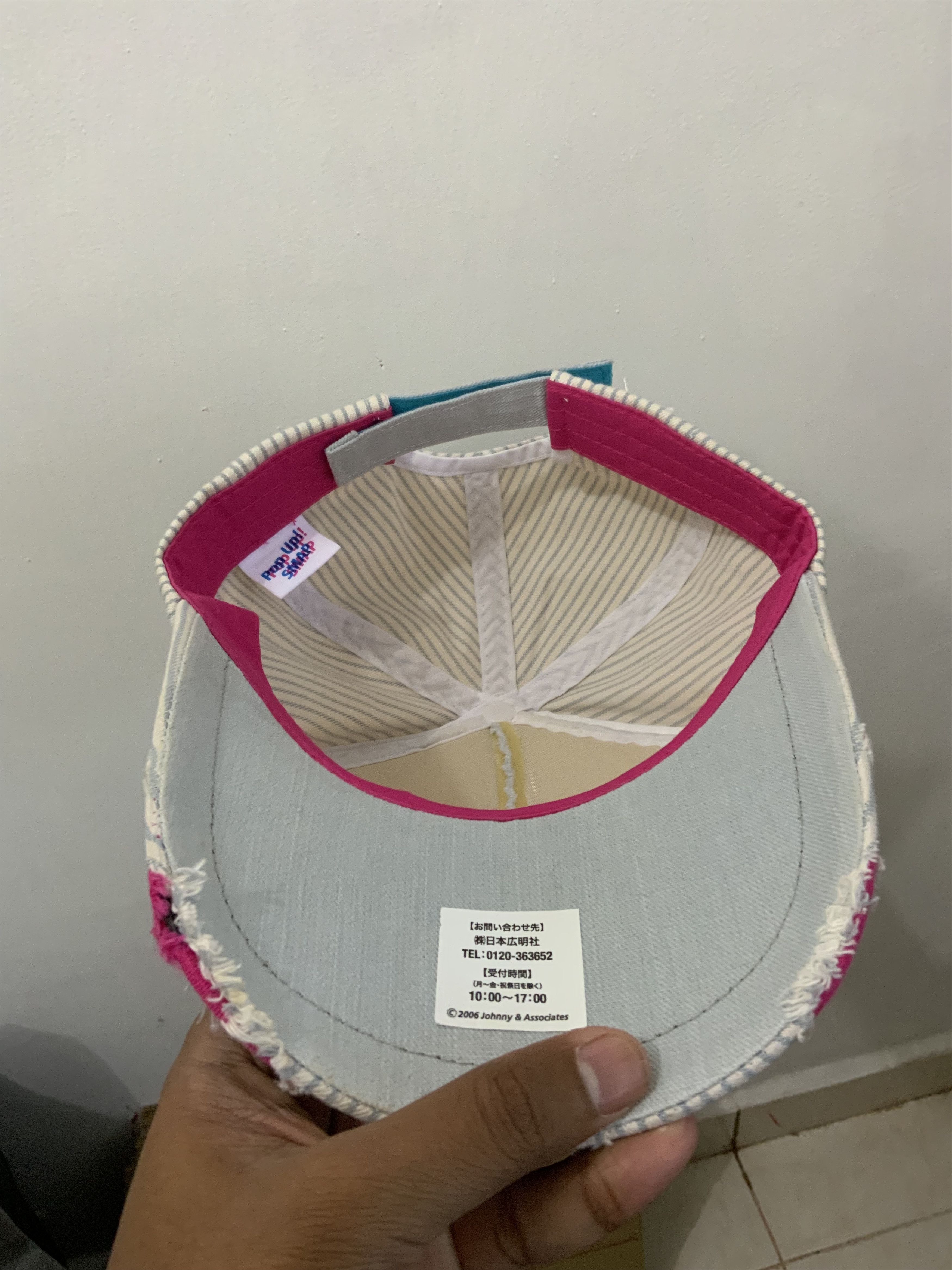 If Six Was Nine Pop Up Smap Distressed Style Hickory Hat Size ONE SIZE - 11 Thumbnail