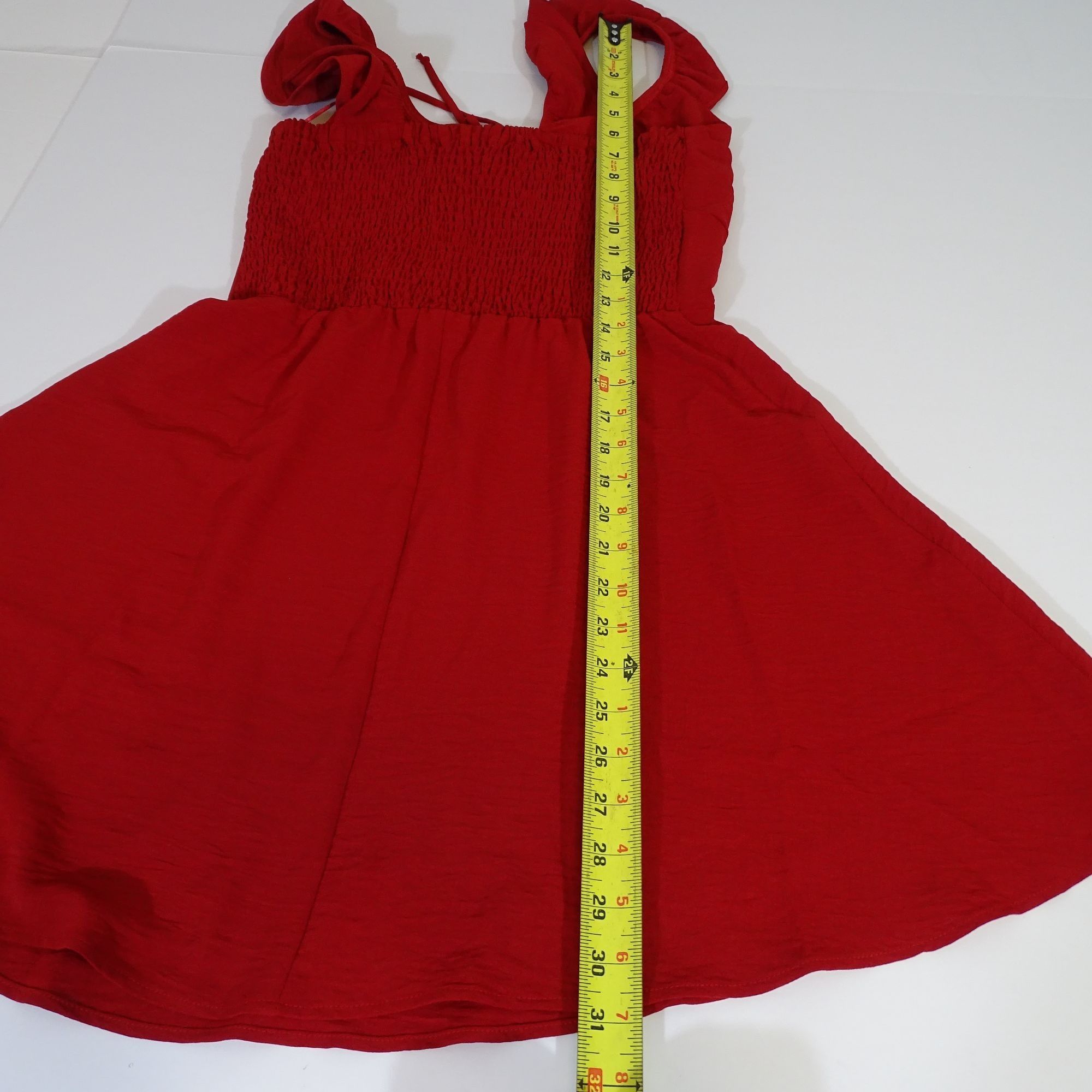 Other Nine Britton Holly Flutter Sleeve Dress Red Size XL Size XL / US 12-14 / IT 48-50 - 11 Thumbnail