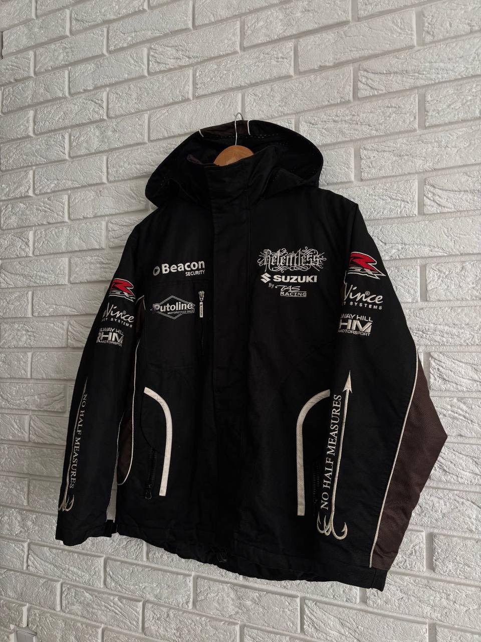 Formula 1 Vintage Suzuki Relentless by taz racing hoodie jacket Size US XXS / EU 40 - 3 Thumbnail