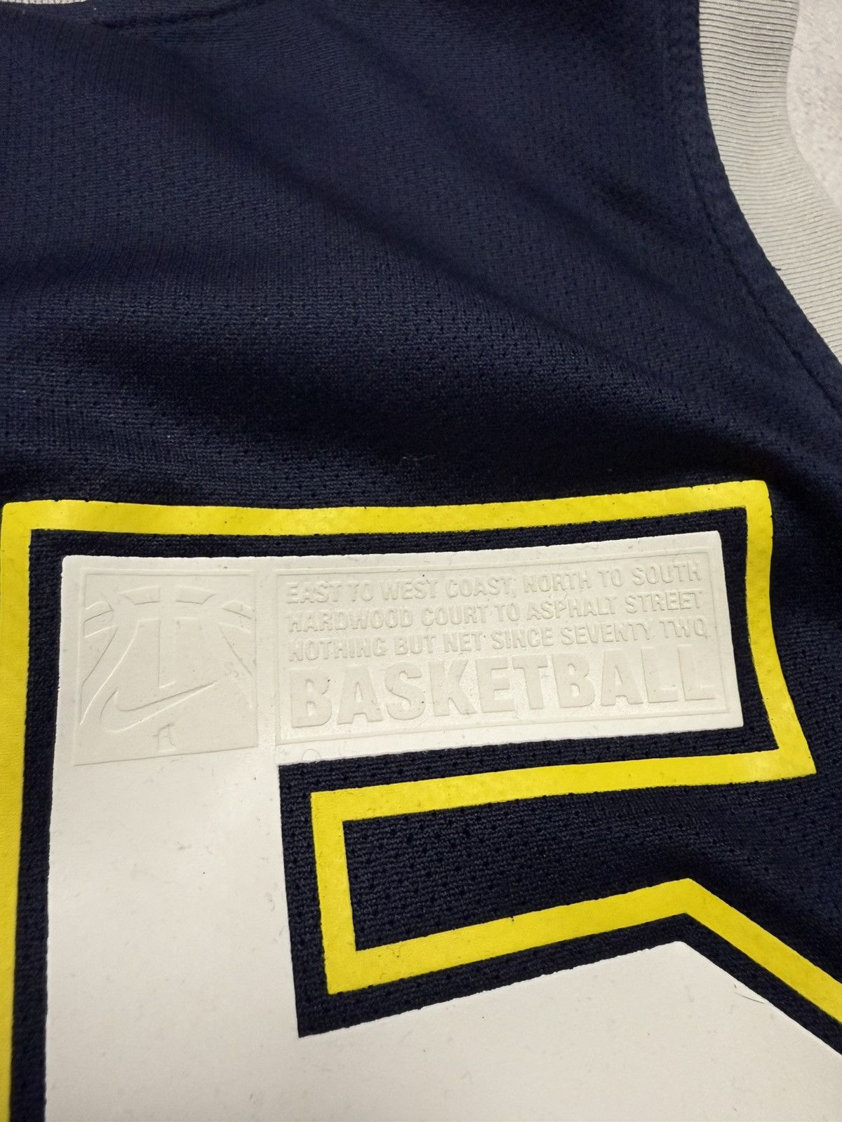 NBA × Nike × Vintage Vintage Nike Jersey Basketball Baggy Tank Top Sleeveless 90s Size US S / EU 44-46 / 1 - 7 Thumbnail
