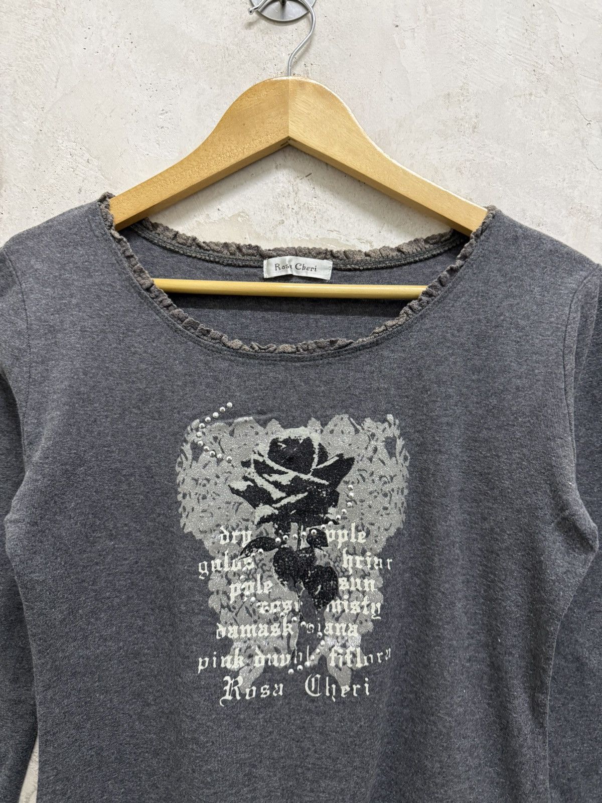 Hysteric Glamour Dark Poems Grunge hystericglamour cropped Styled Size XS / US 0-2 / IT 36-38 - 2 Thumbnail
