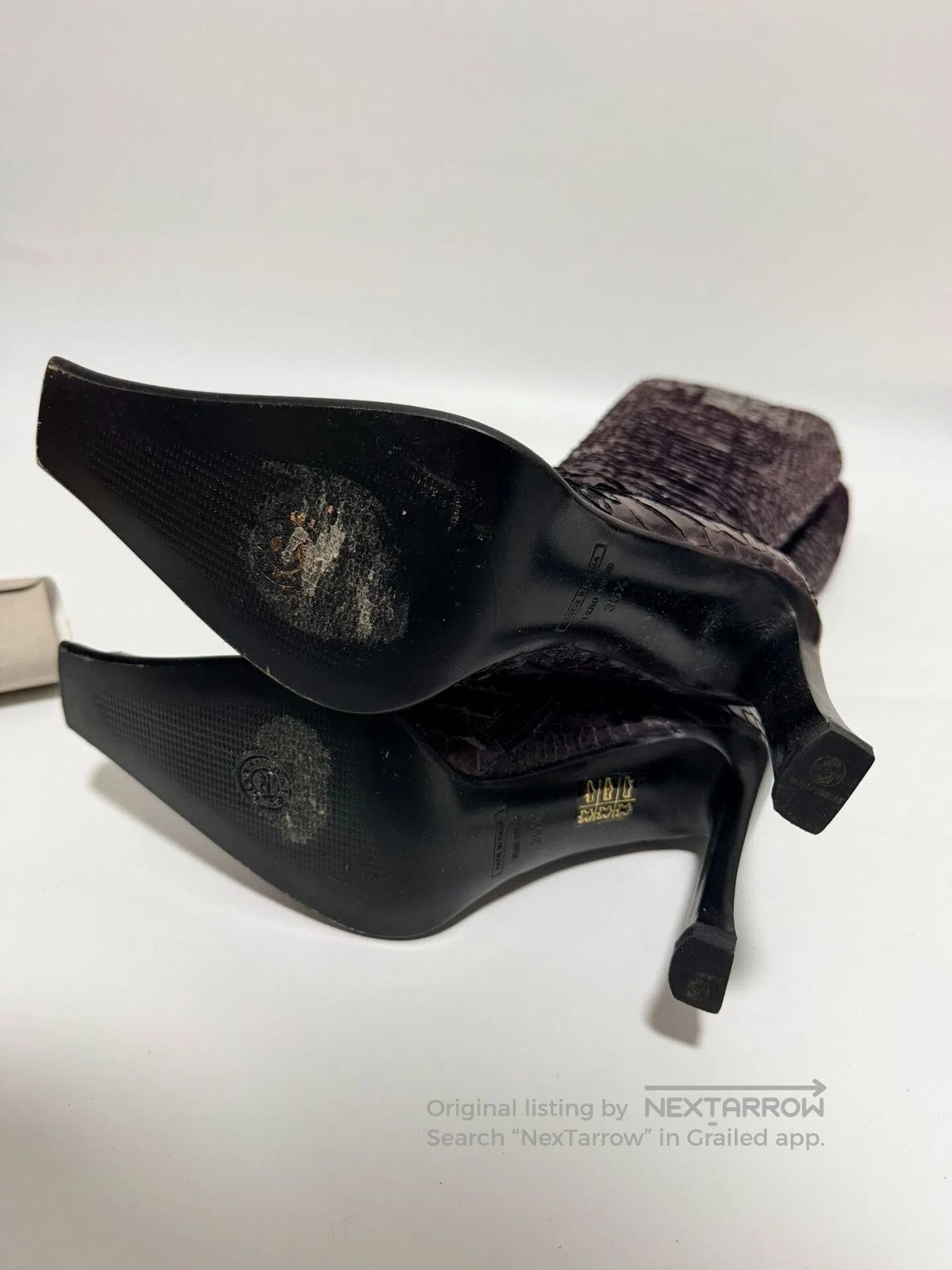Other GIANNI BRAVO Italian Snake Skin Boots. Size US 5.5 / IT 35.5 - 7 Thumbnail