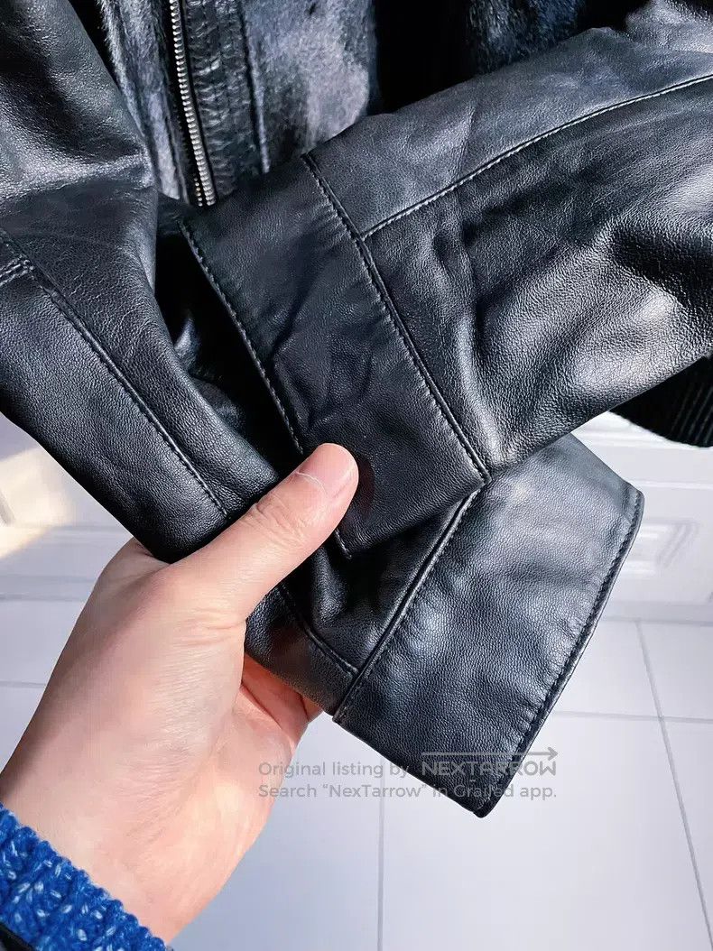 Versace Versace Fur, cowhide, fur, one-piece jacket, leather jacke Size US M / EU 48-50 / 2 - 5 Thumbnail