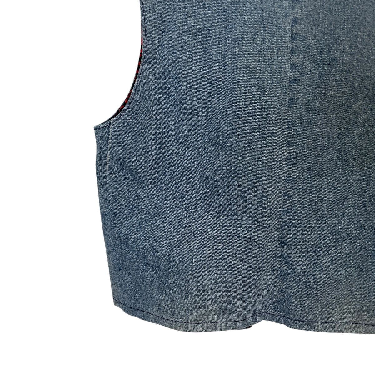Japanese Brand Vintage Japanese Designer Denim Vest Size US M / EU 48-50 / 2 - 6 Thumbnail