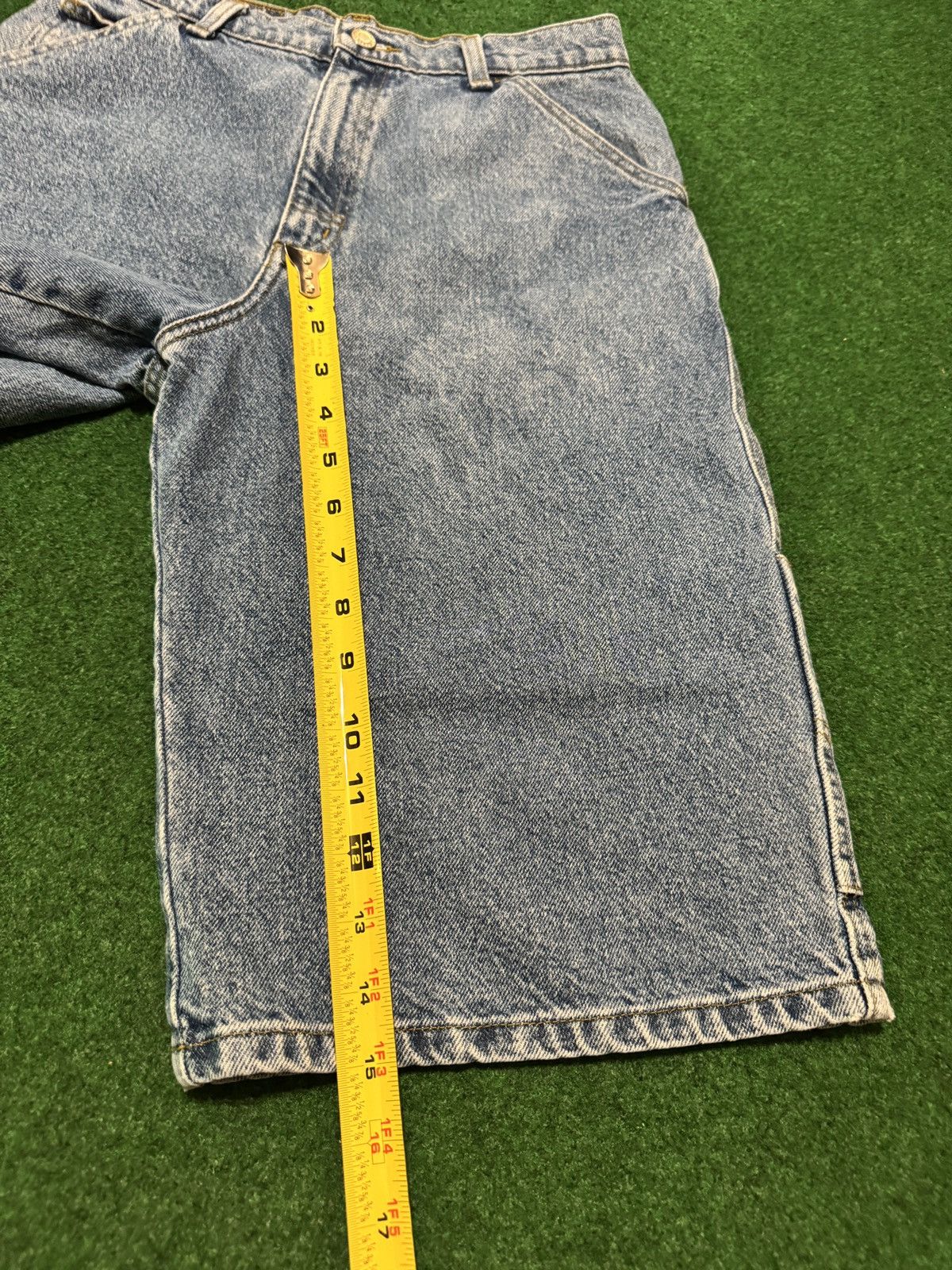 Faded Glory × Vintage Vintage Y2K Baggy Jorts Below Knee Skater Grunge Shorts Size US 28 / EU 44 - 5 Thumbnail