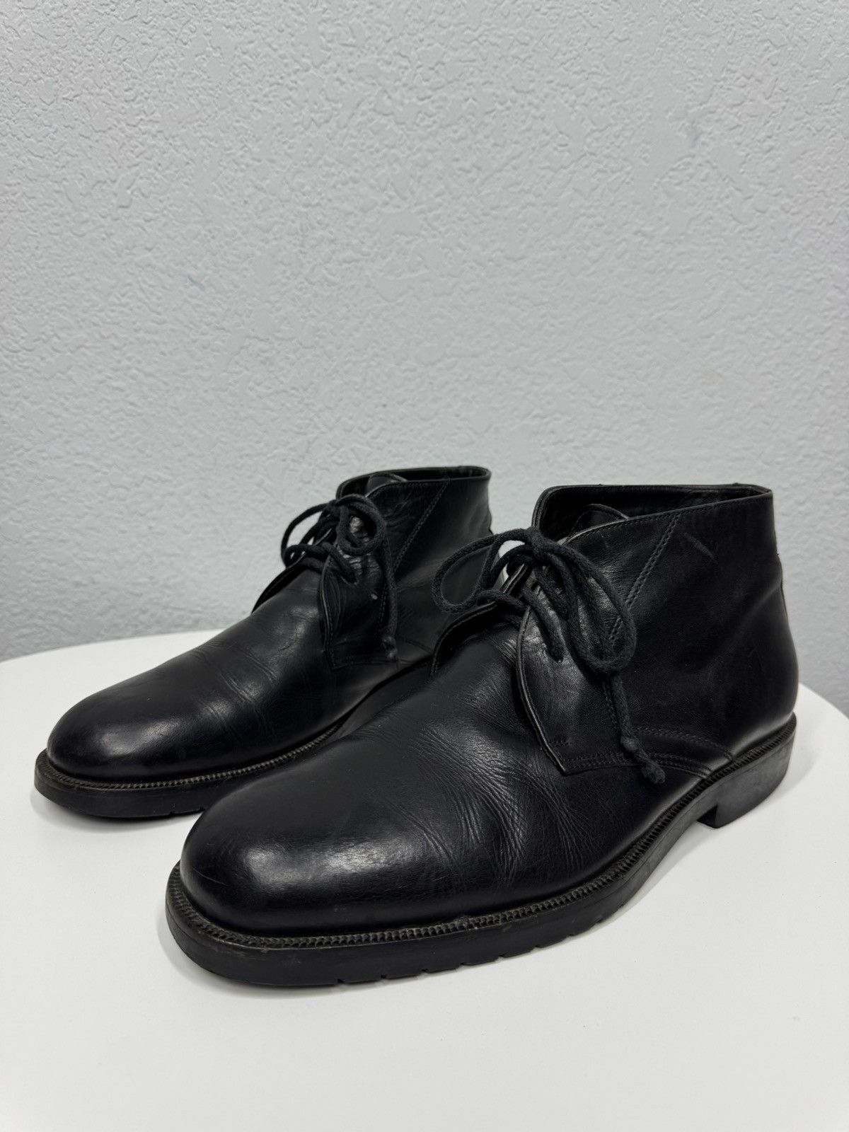Bally Vintage Leather Bally Ankle Boots Avantgarde Guidi AS 98 Size US 9 / EU 42 - 1 Thumbnail