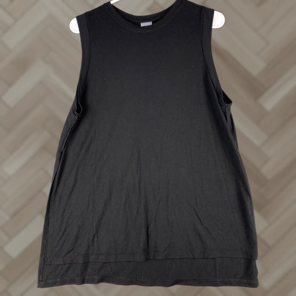 Athletic Works Athletic Works Tank Top Sleeveless Black Sz XL 12-14 Years / 47-52 Inseam? Size L / US 10 / IT 46 - 1 Thumbnail