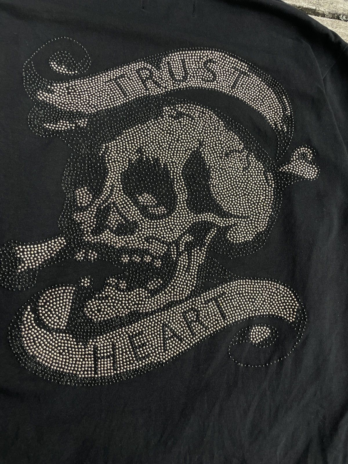 If Six Was Nine 2000s Japanese archive Vkei Rhinestone Skull Long Sleeve Tee Size US S / EU 44-46 / 1 - 8 Thumbnail