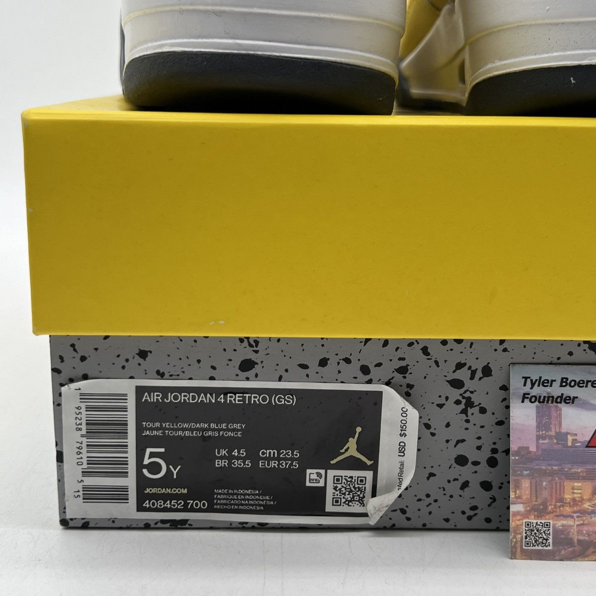 Jordan Brand Air Jordan 4 Lightning Size US 5 / EU 37 - 6 Thumbnail
